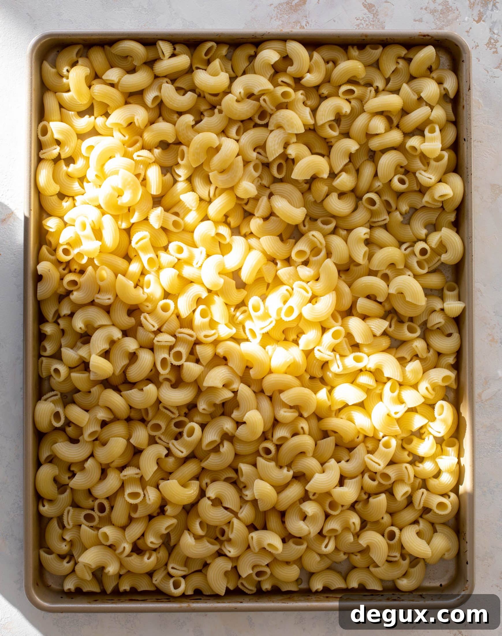 Sheet Pan Macaroni and Cheese Recipe for Crowd-Friendly Baking 4 sheet pan mac and cheese