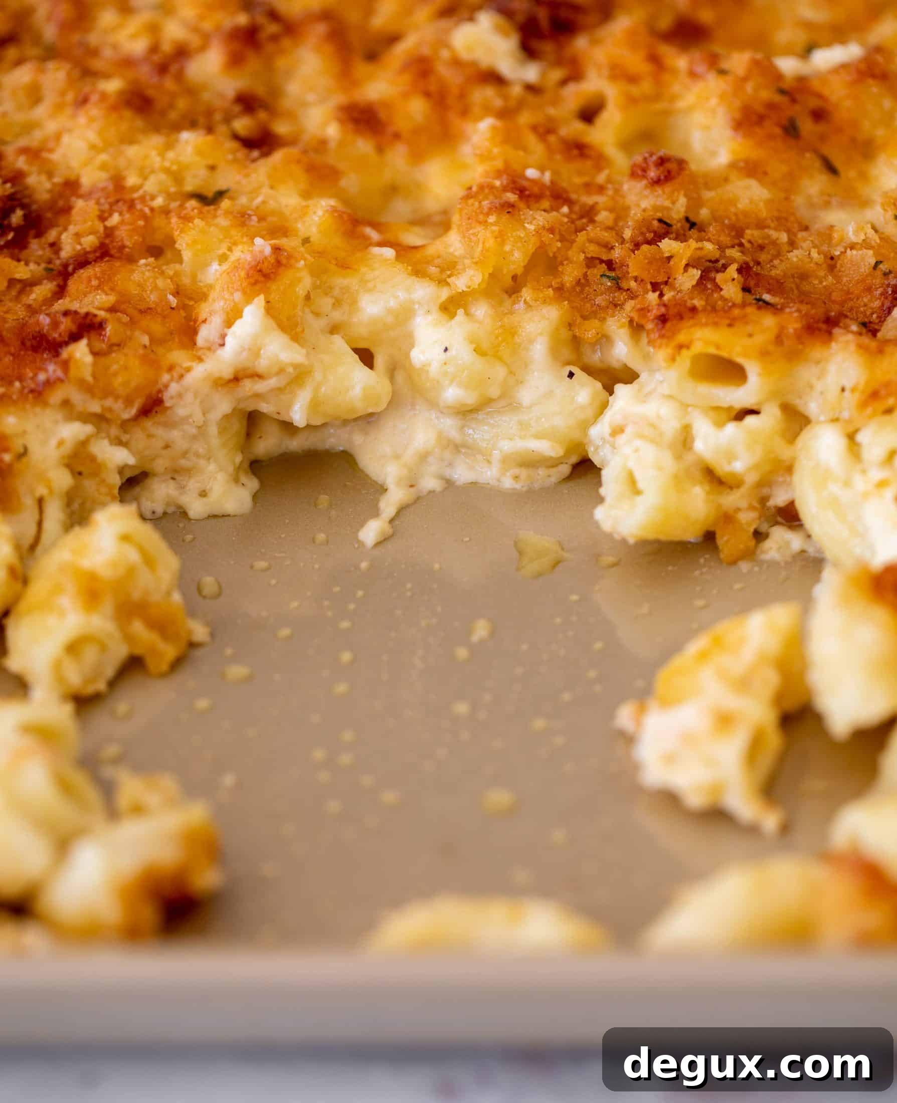 Sheet Pan Macaroni and Cheese Recipe for Crowd-Friendly Baking 9 sheet pan mac and cheese