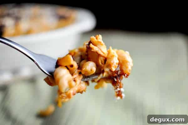 Baked BBQ Chicken Pasta