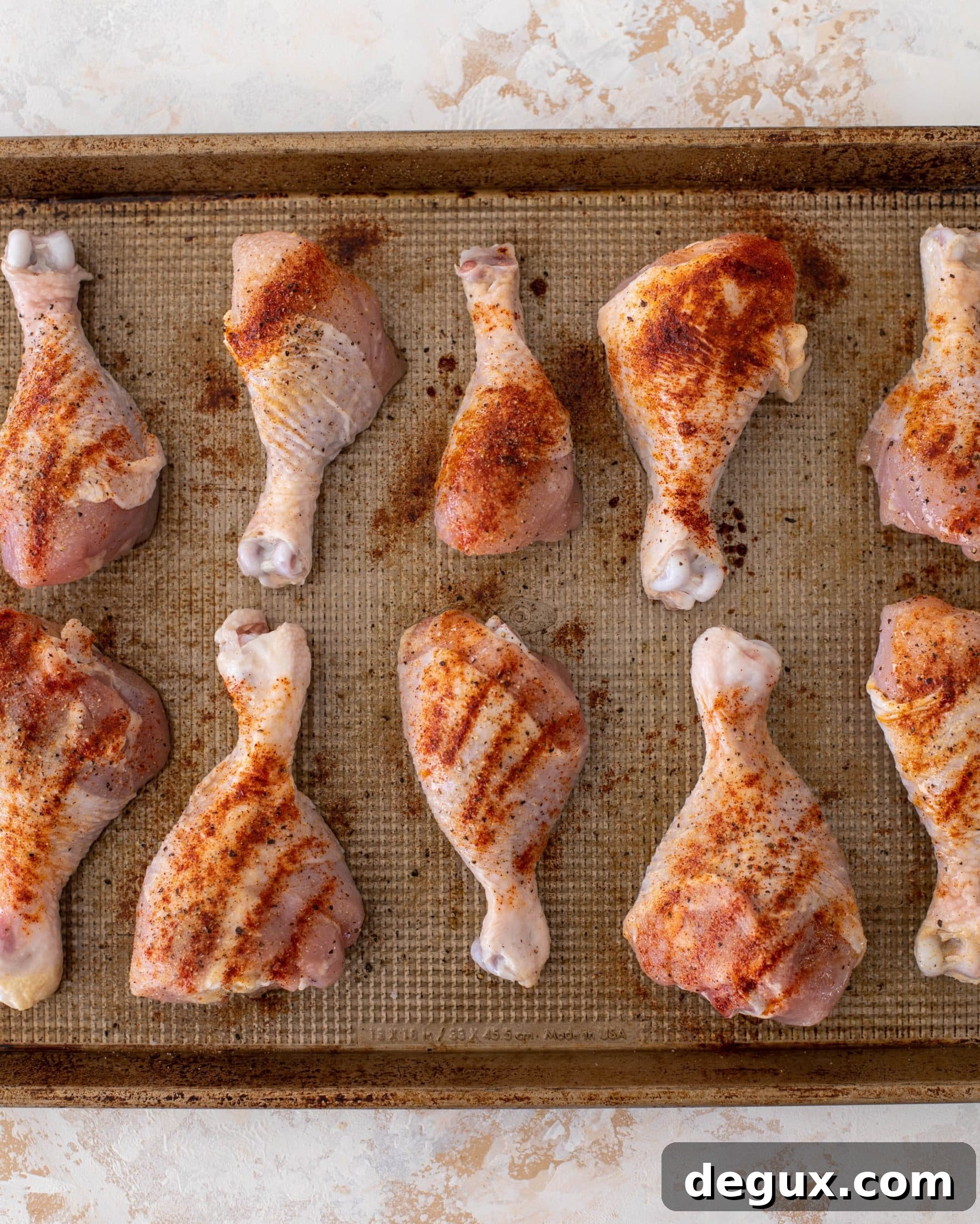 Oven-Baked BBQ Chicken Drumsticks with Sticky Glaze 3 baked BBQ chicken drumsticks