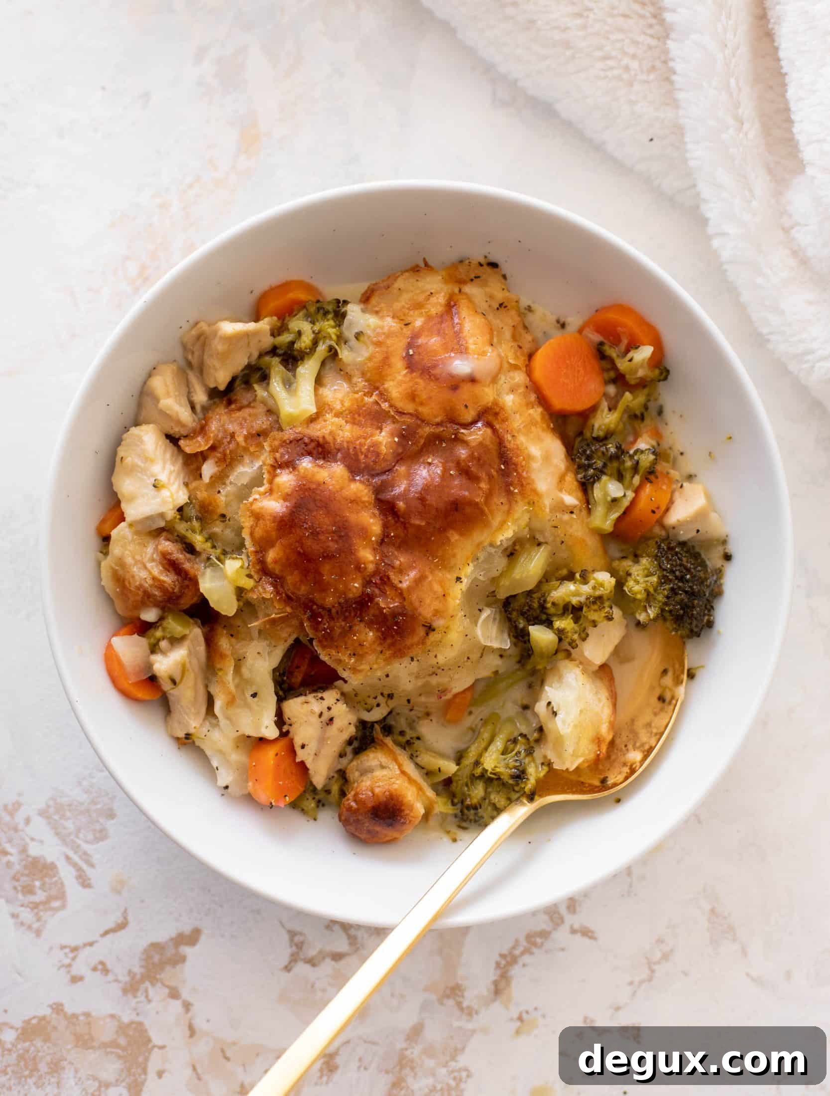 Broccoli Cheddar Chicken Pot Pie Recipe — Creamy Comfort Dish 12 broccoli cheddar chicken pot pie