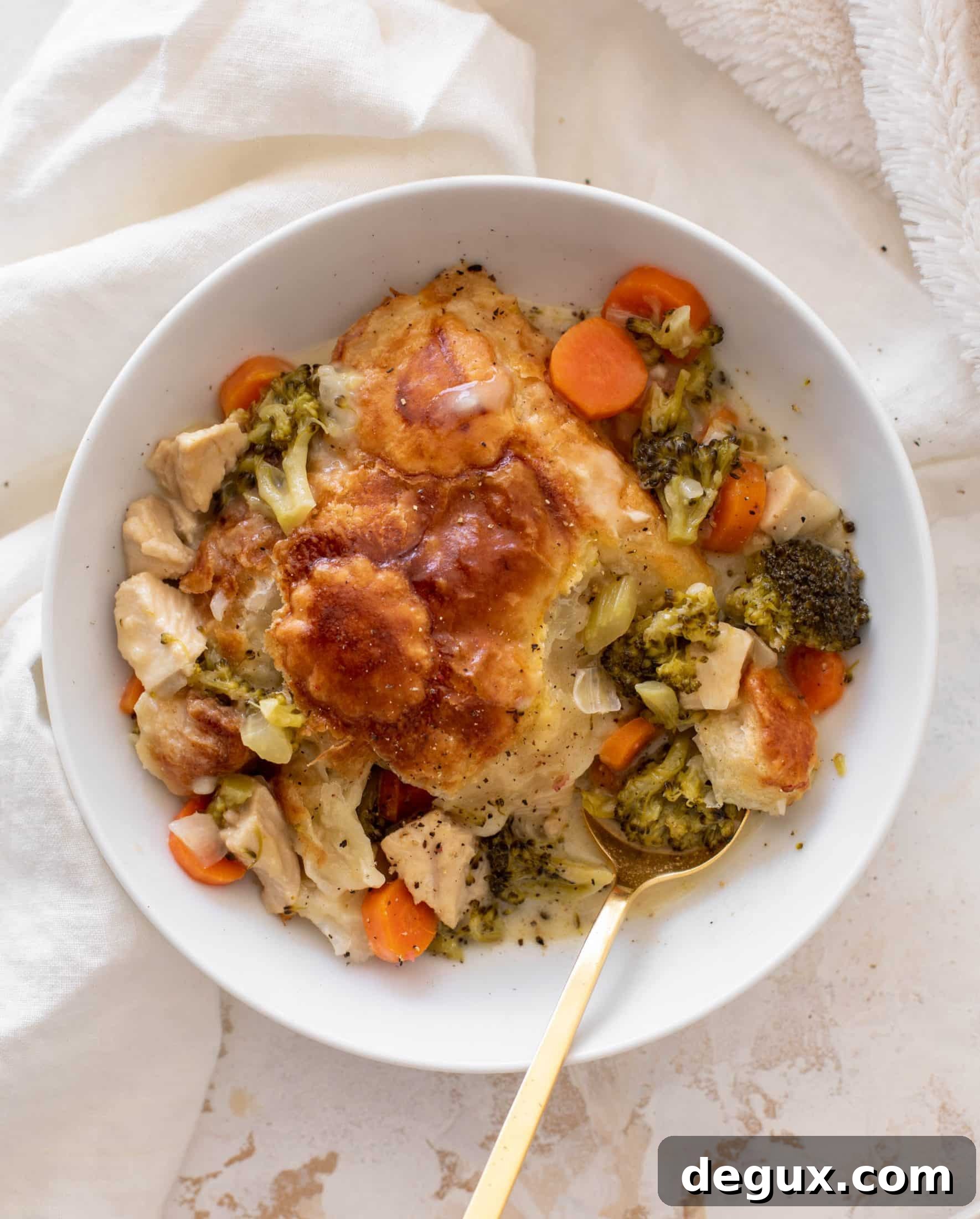 Broccoli Cheddar Chicken Pot Pie Recipe — Creamy Comfort Dish 10 broccoli cheddar chicken pot pie