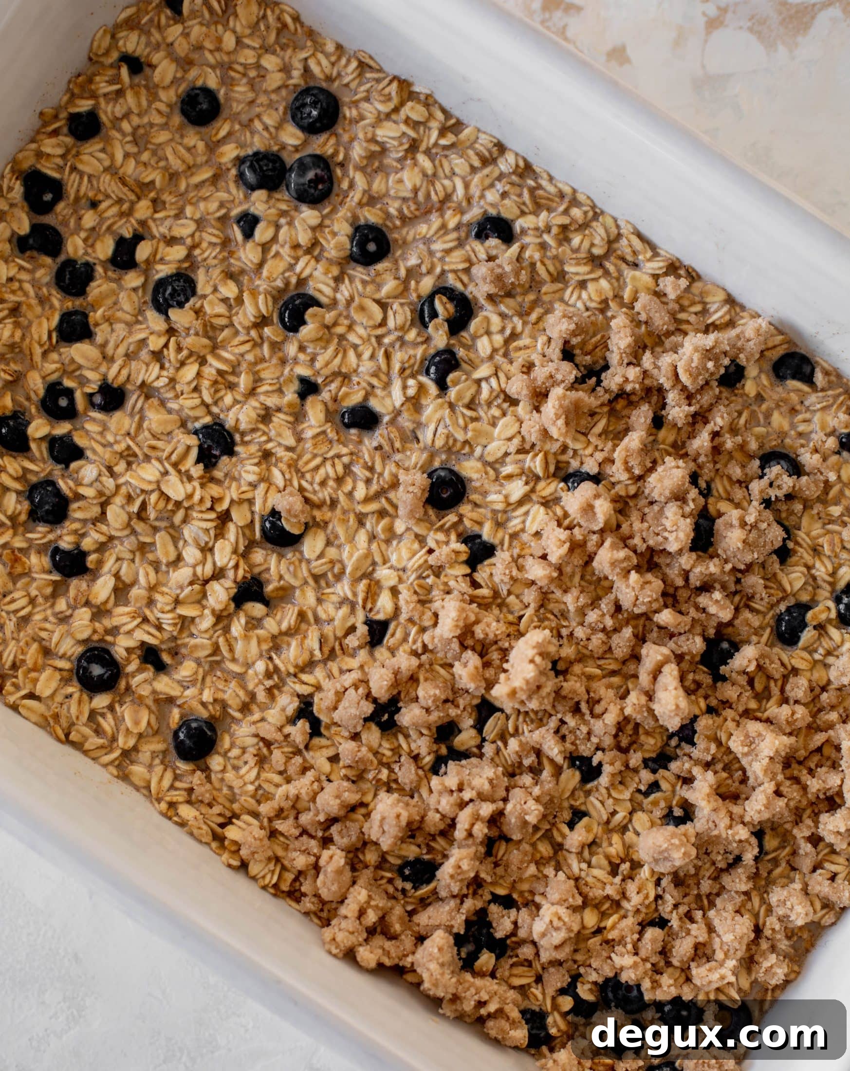 blueberry muffin baked oatmeal