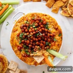 buffalo chickpea dip