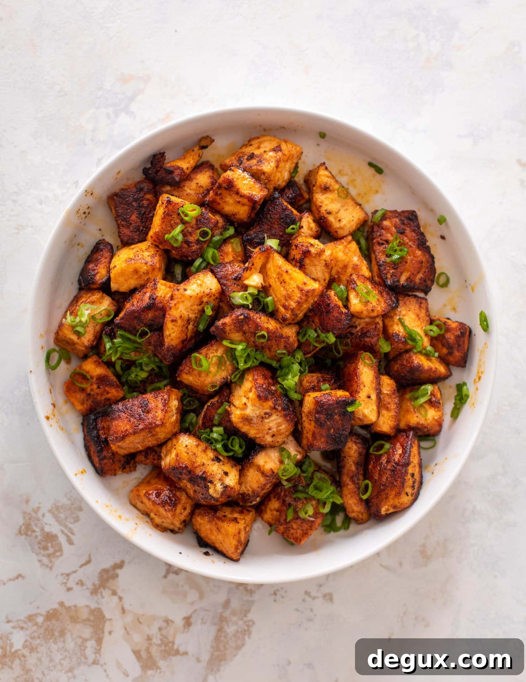 Bang Bang Salmon Rice Bowl Recipe: Spicy Creamy Salmon Bowl 4 bang bang salmon bowls