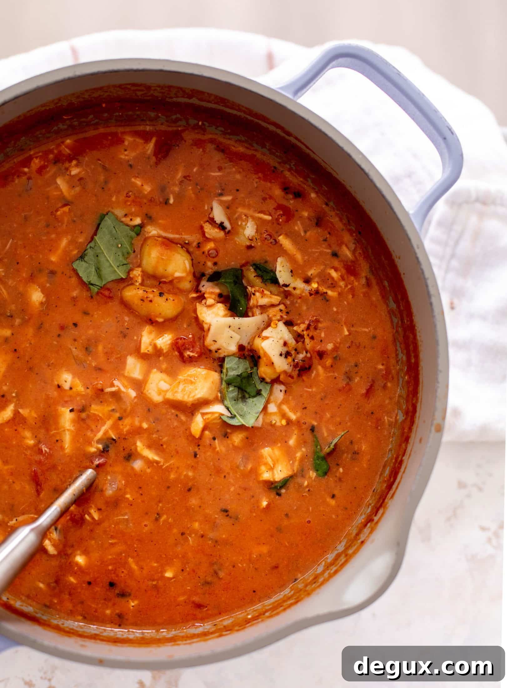 Chicken Parmesan Gnocchi Soup Recipe — Creamy Italian Comfort 11 chicken parmesan gnocchi soup