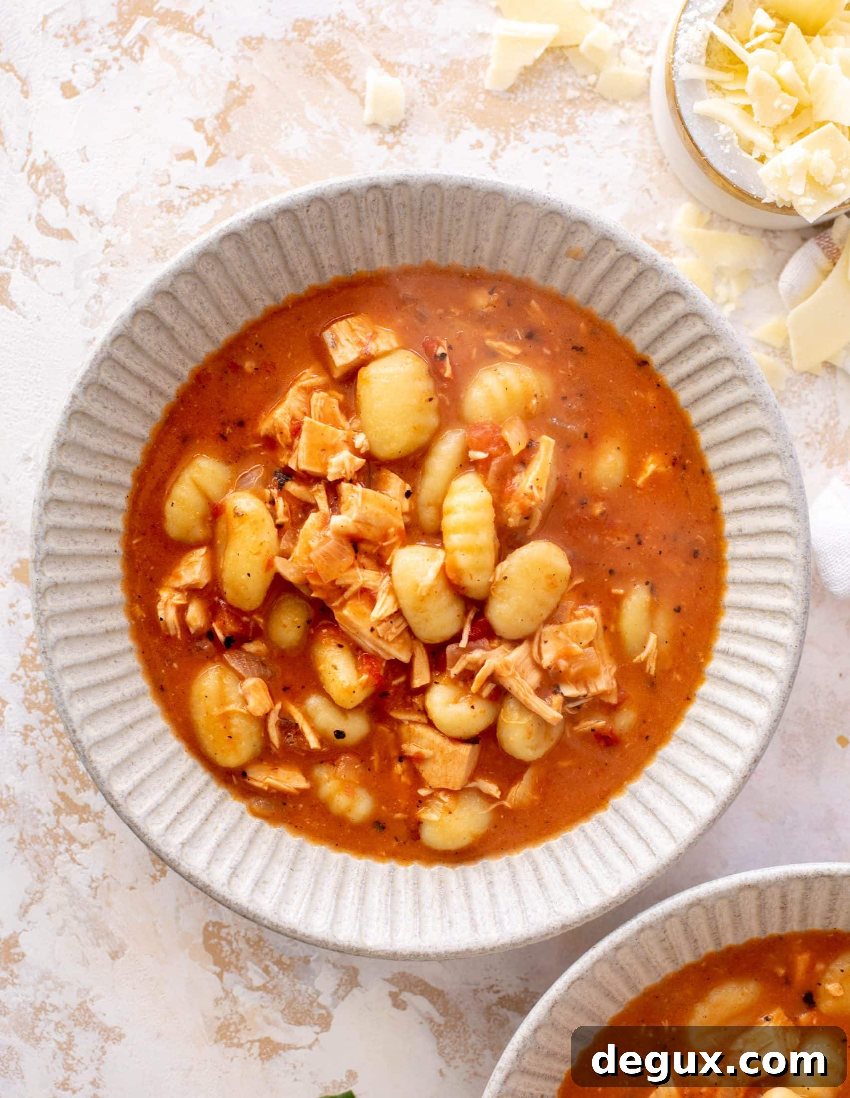 Chicken Parmesan Gnocchi Soup Recipe — Creamy Italian Comfort 4 chicken parmesan gnocchi soup