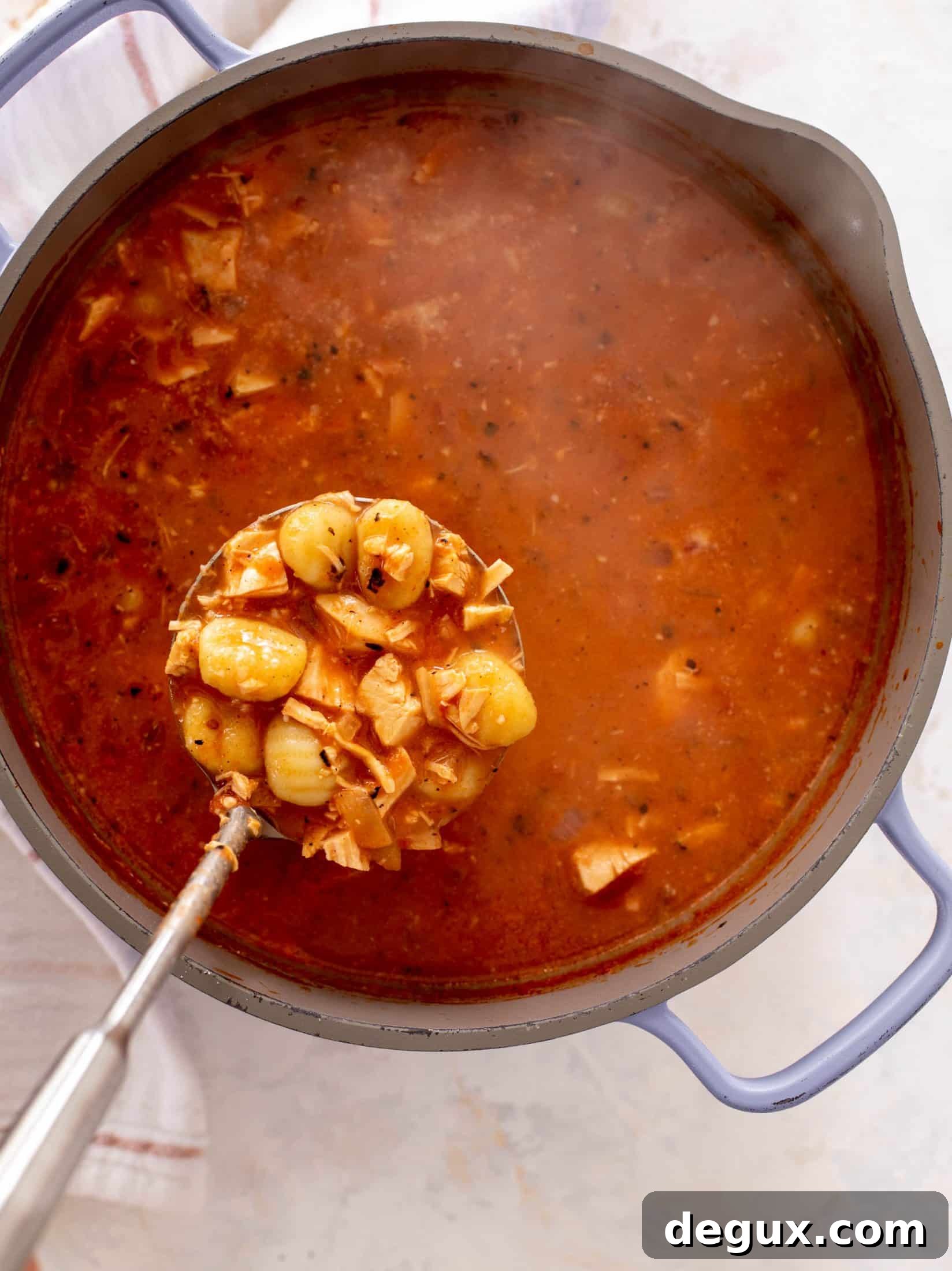 Chicken Parmesan Gnocchi Soup Recipe — Creamy Italian Comfort 9 chicken parmesan gnocchi soup