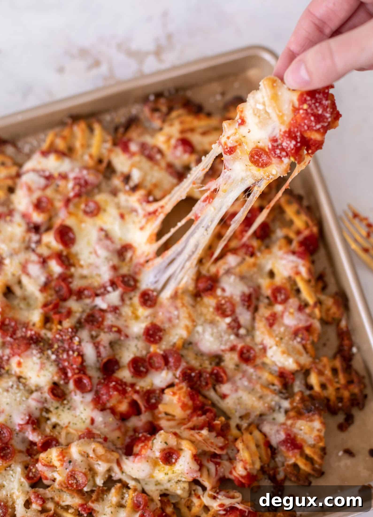Cheesy Pizza Fries Recipe: Crispy, Melty Snack for Game Night 9 pizza fries