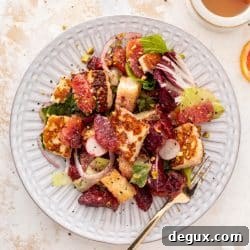 Halloumi and Blood Orange Panzanella Salad Recipe 12 img 97550 11
