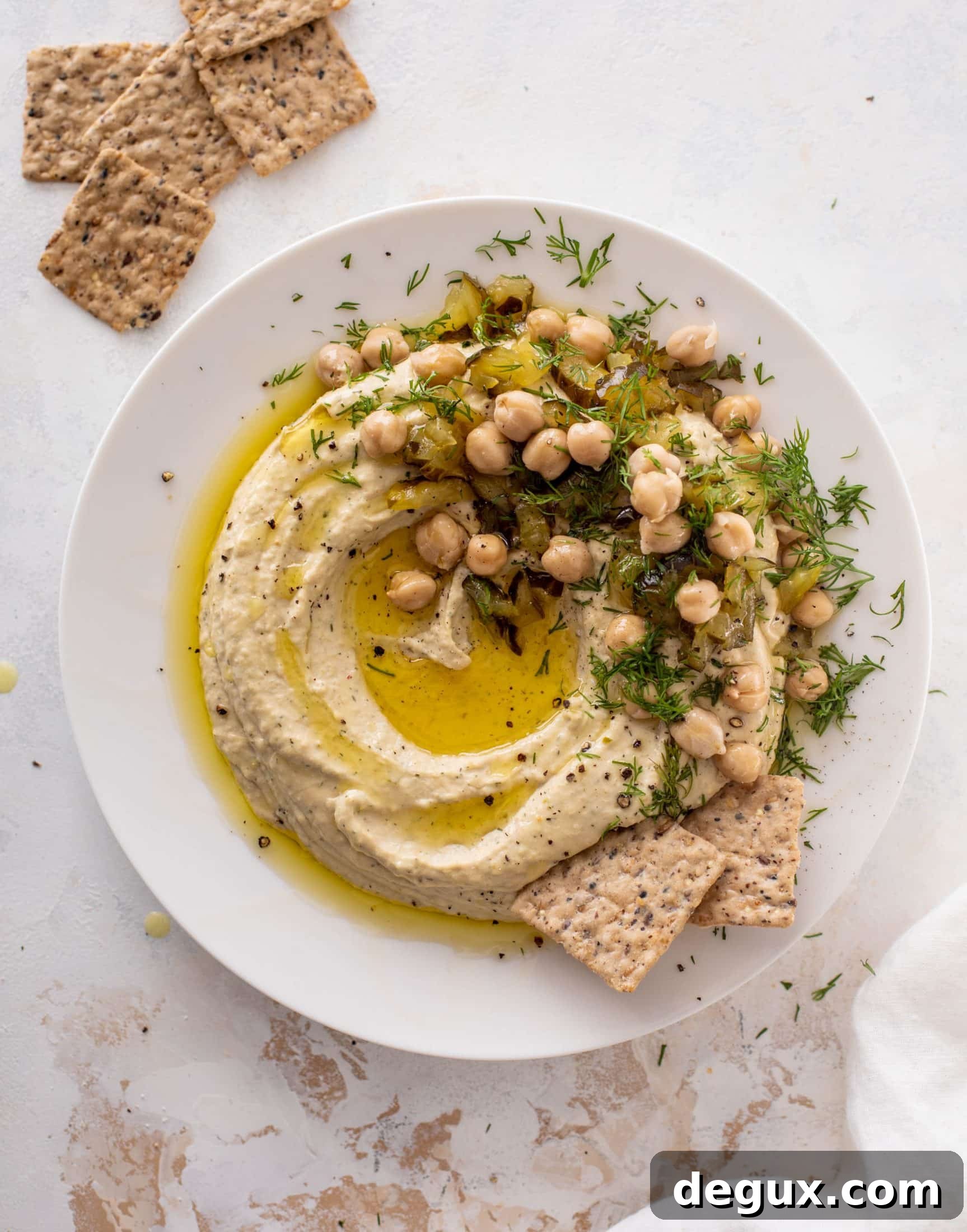 dill pickle hummus