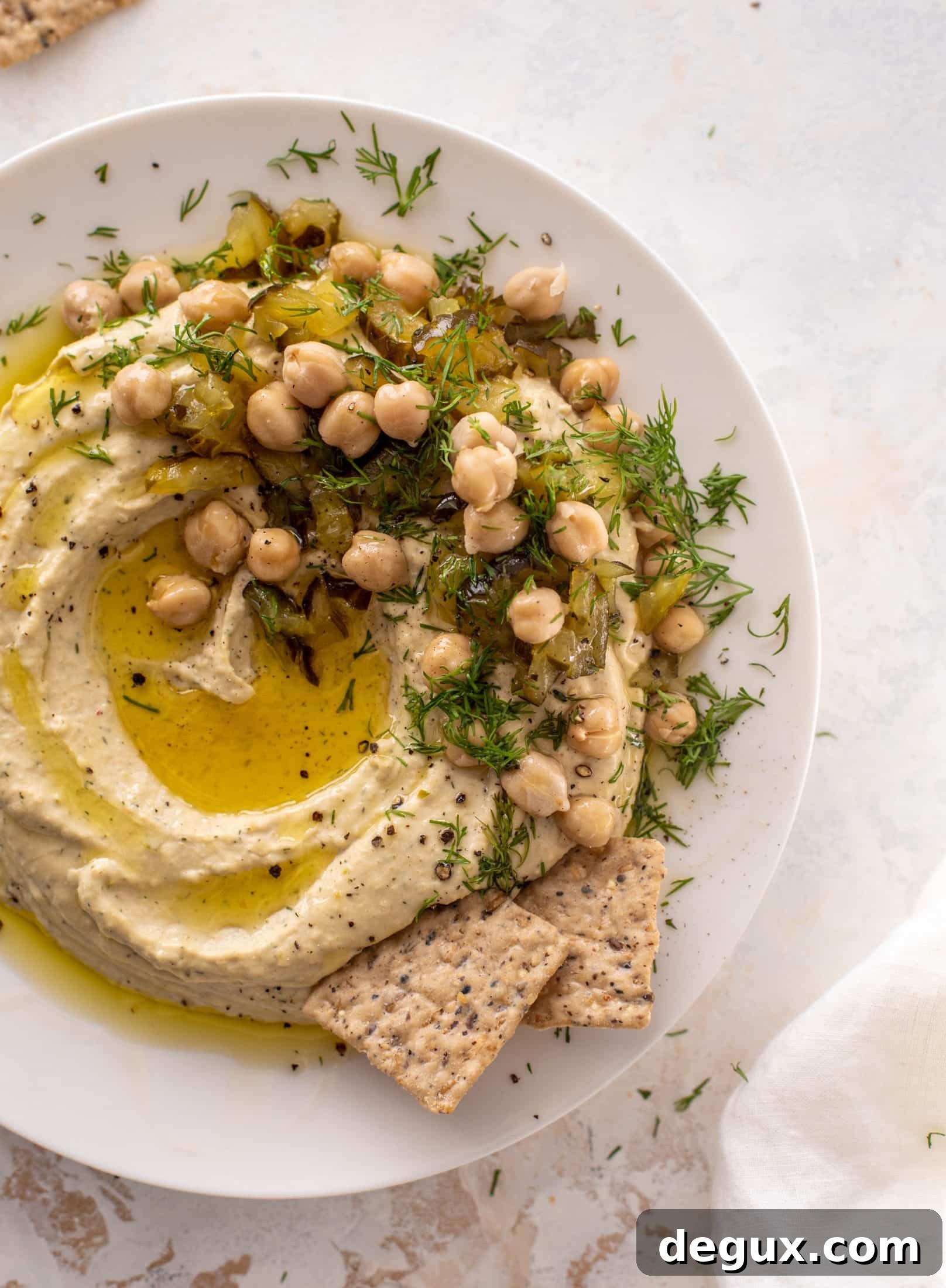 dill pickle hummus