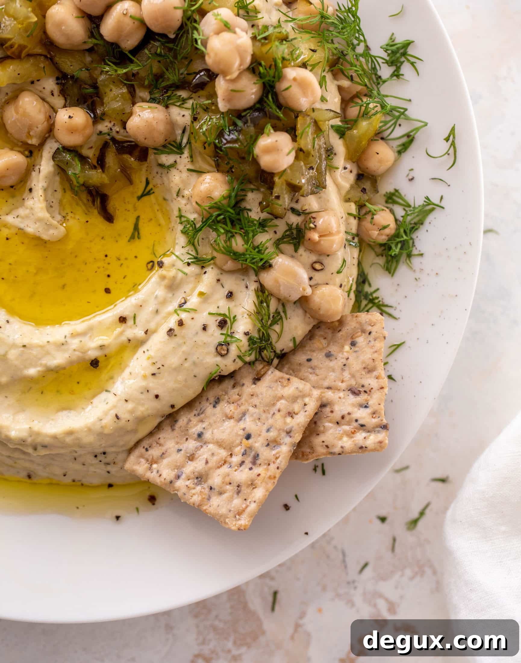 dill pickle hummus
