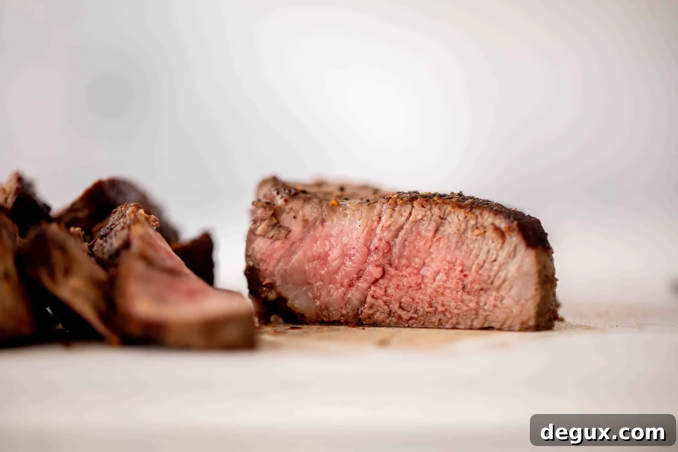mascarpone risotto with seared filet mignon