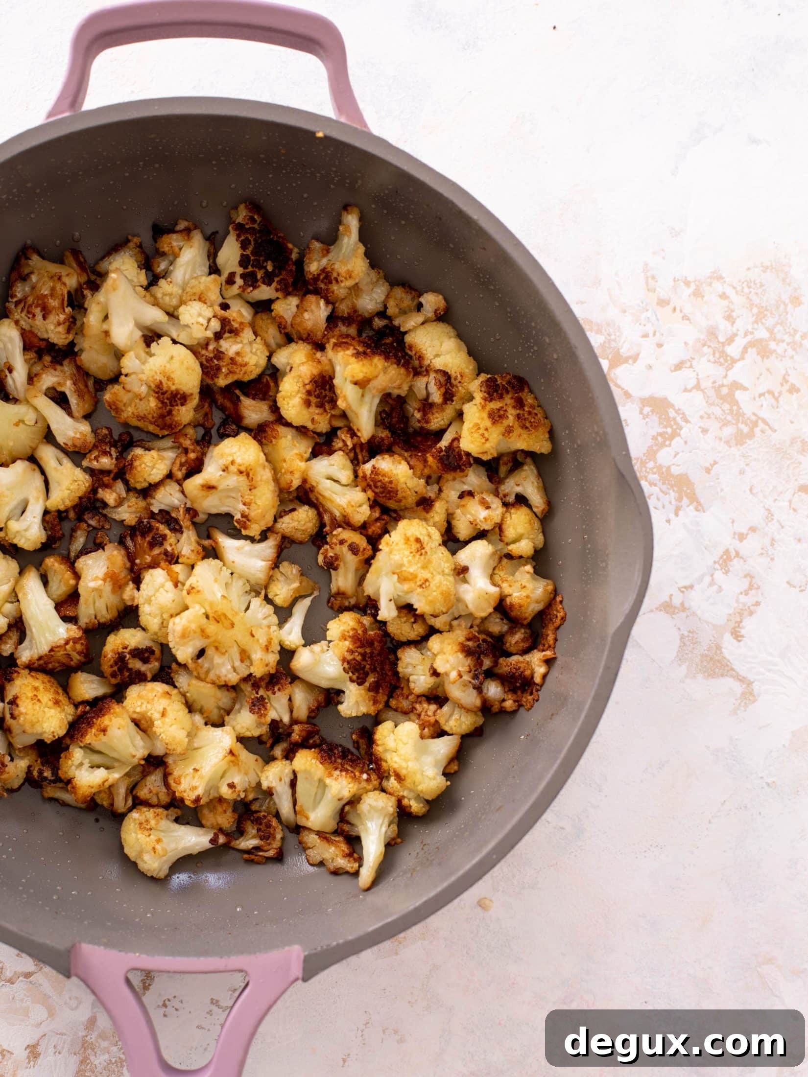 toasted cauliflower buttered noodles