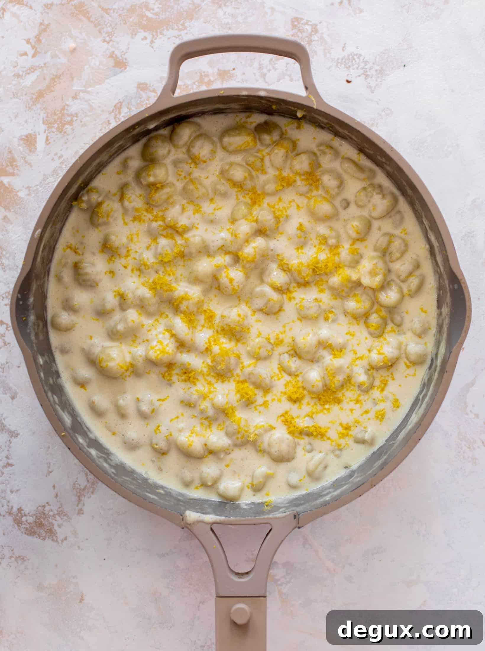 Creamy Lemon Gnocchi Made in One Pot 3 creamy lemon gnocchi