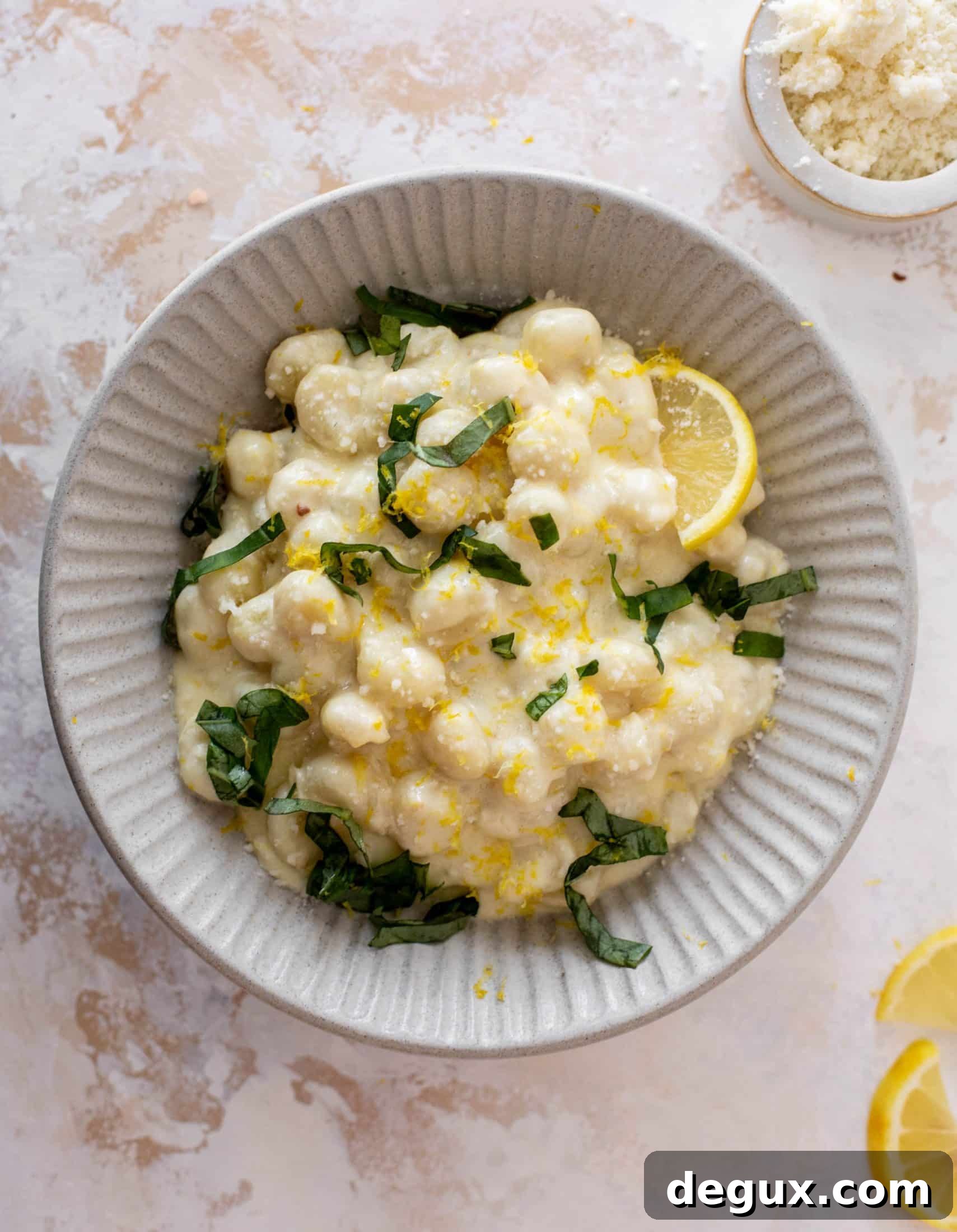 Creamy Lemon Gnocchi Made in One Pot 5 creamy lemon gnocchi