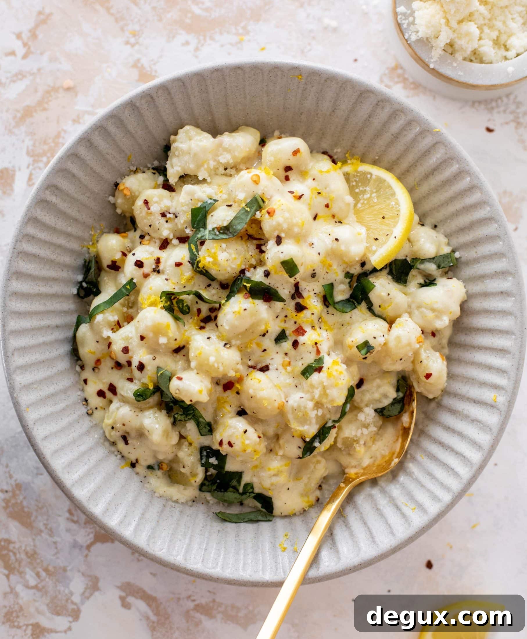 Creamy Lemon Gnocchi Made in One Pot 9 creamy lemon gnocchi
