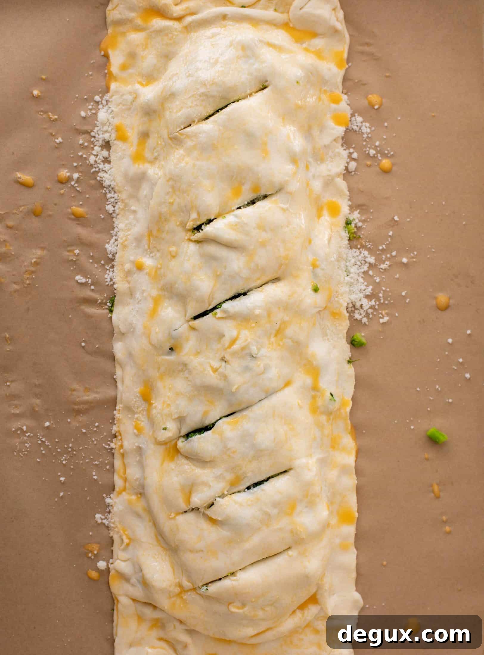 Parmesan-Stuffed Broccoli Rolls: Savory Vegan Appetizer Recipe 7 parmesan broccoli roll