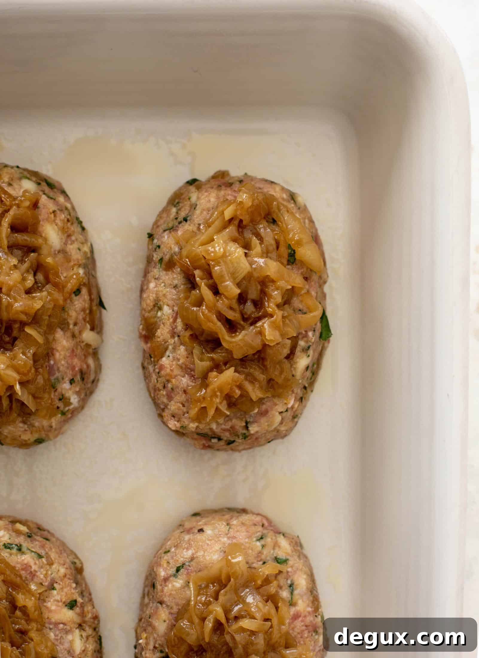 French Onion Chicken Meatloaf Recipe with Caramelized Onions 6 french onion chicken meatloaf
