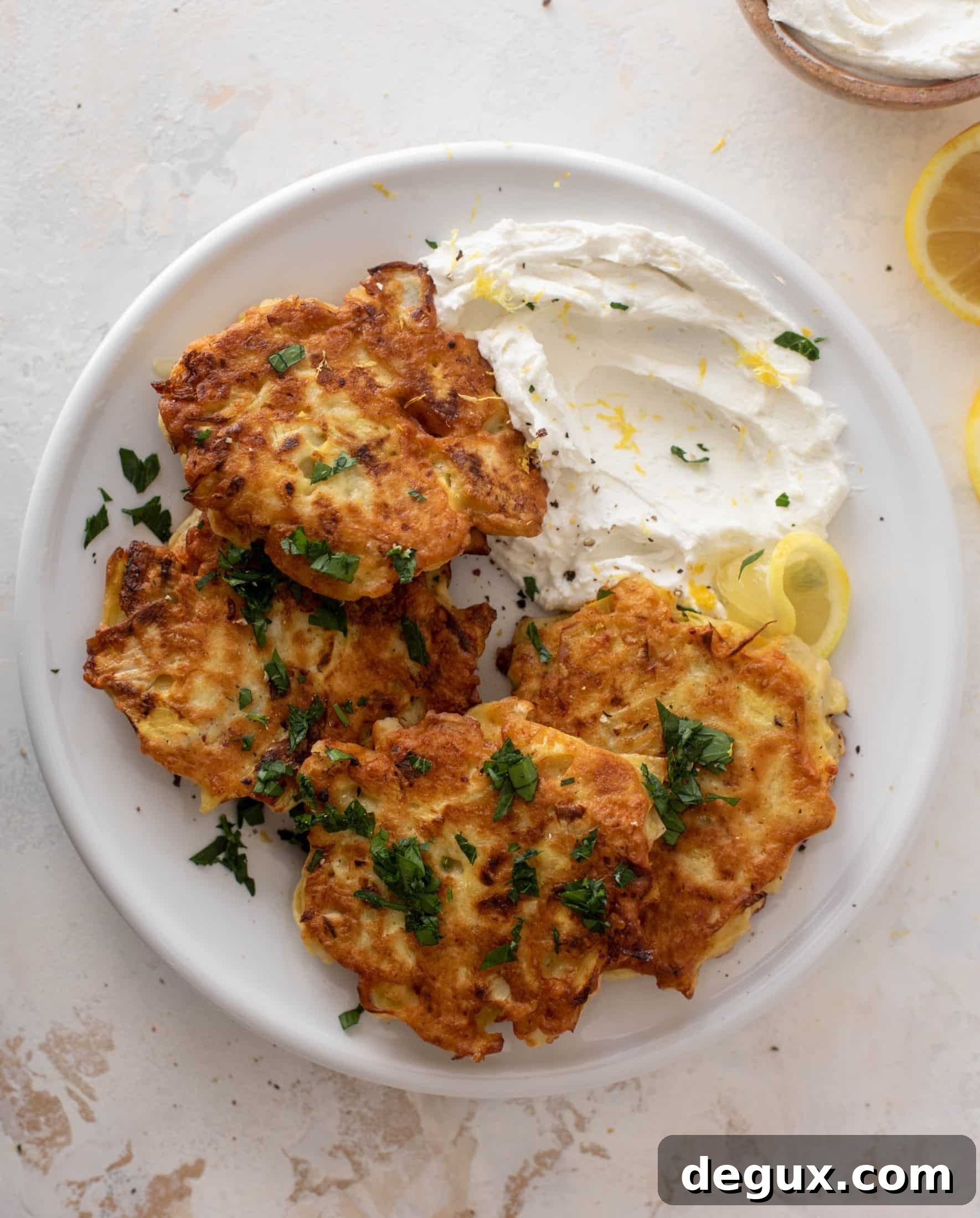 artichoke fritters with whipped goat cheese
