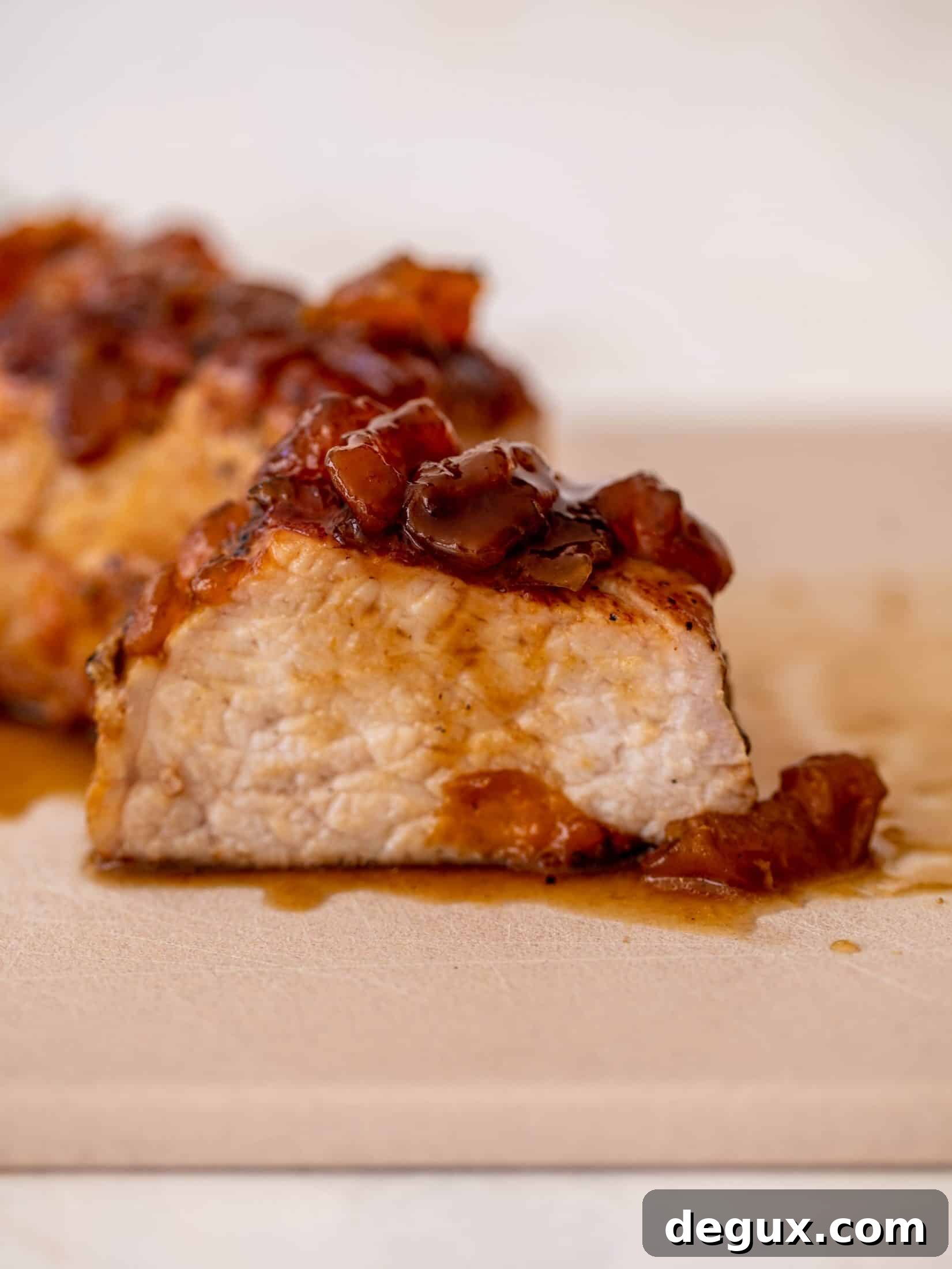 Sticky Apricot-Glazed Pork Tenderloin Recipe 6 sticky apricot pork tenderloin