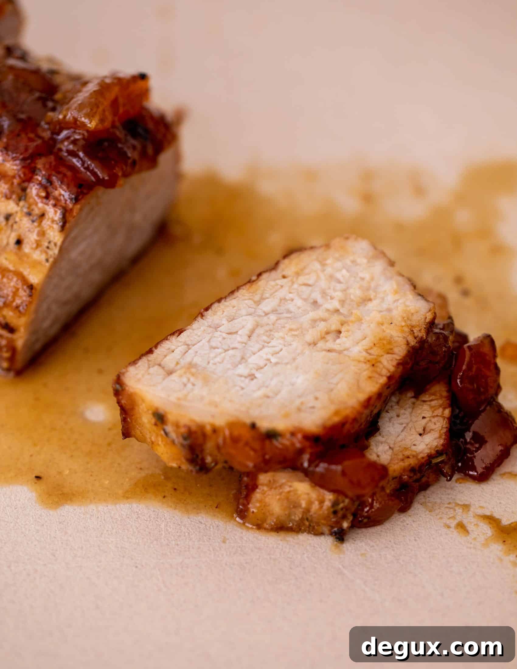 Sticky Apricot-Glazed Pork Tenderloin Recipe 8 sticky apricot pork tenderloin