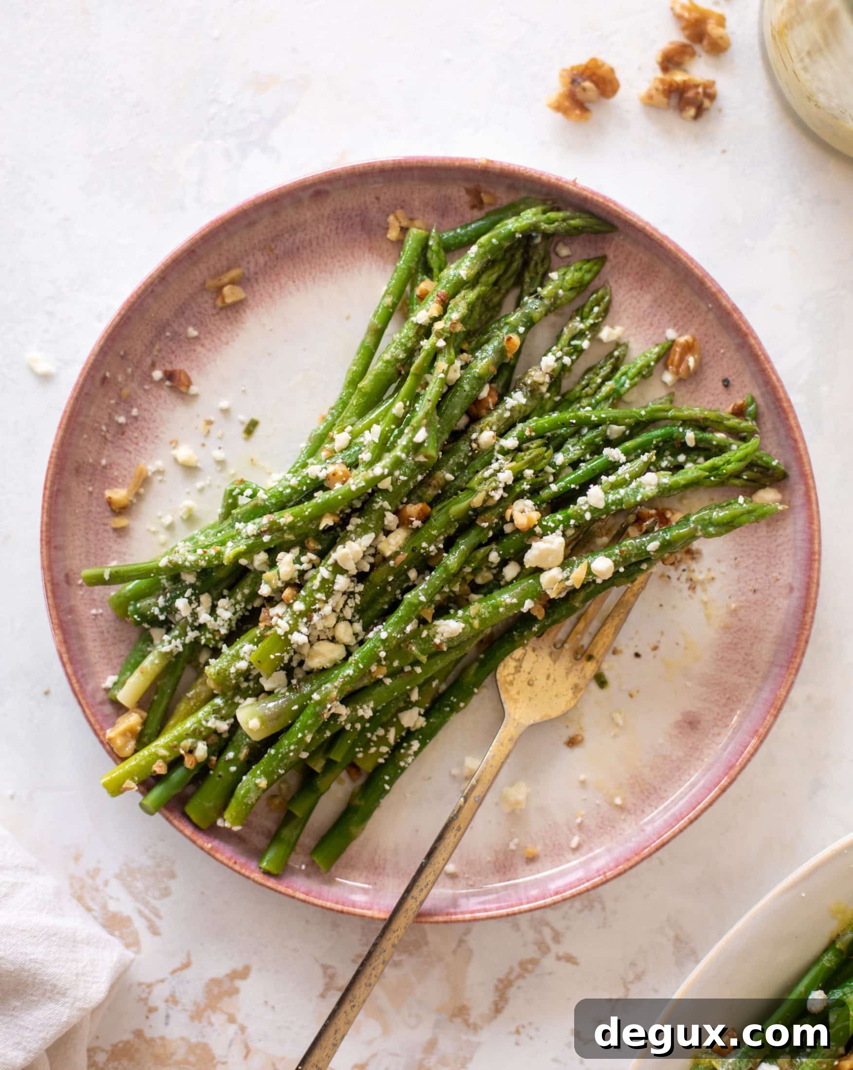 Crisp Chilled Asparagus Crunch Salad Recipe 11 chilled asparagus crunch salad