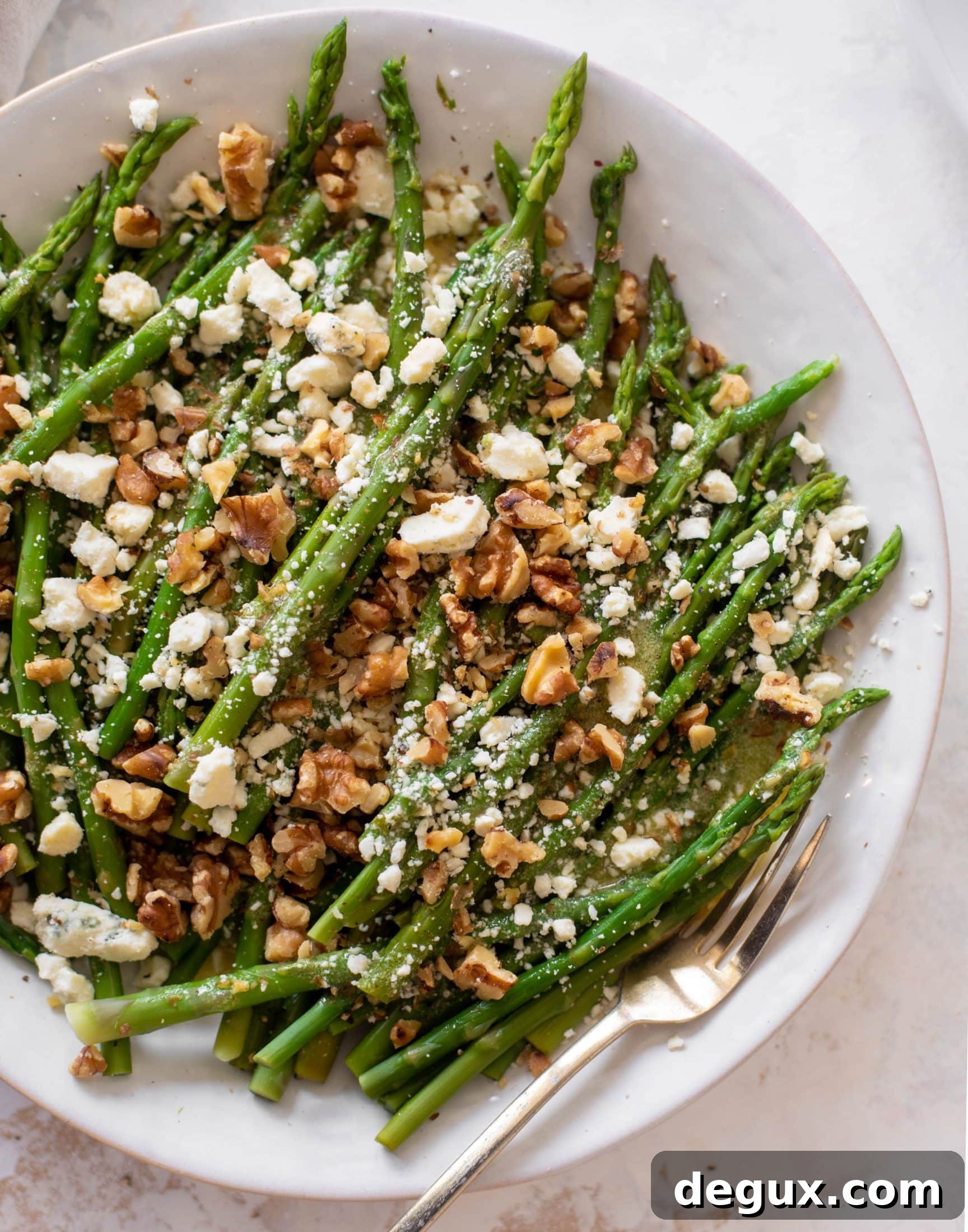 Crisp Chilled Asparagus Crunch Salad Recipe 7 chilled asparagus crunch salad