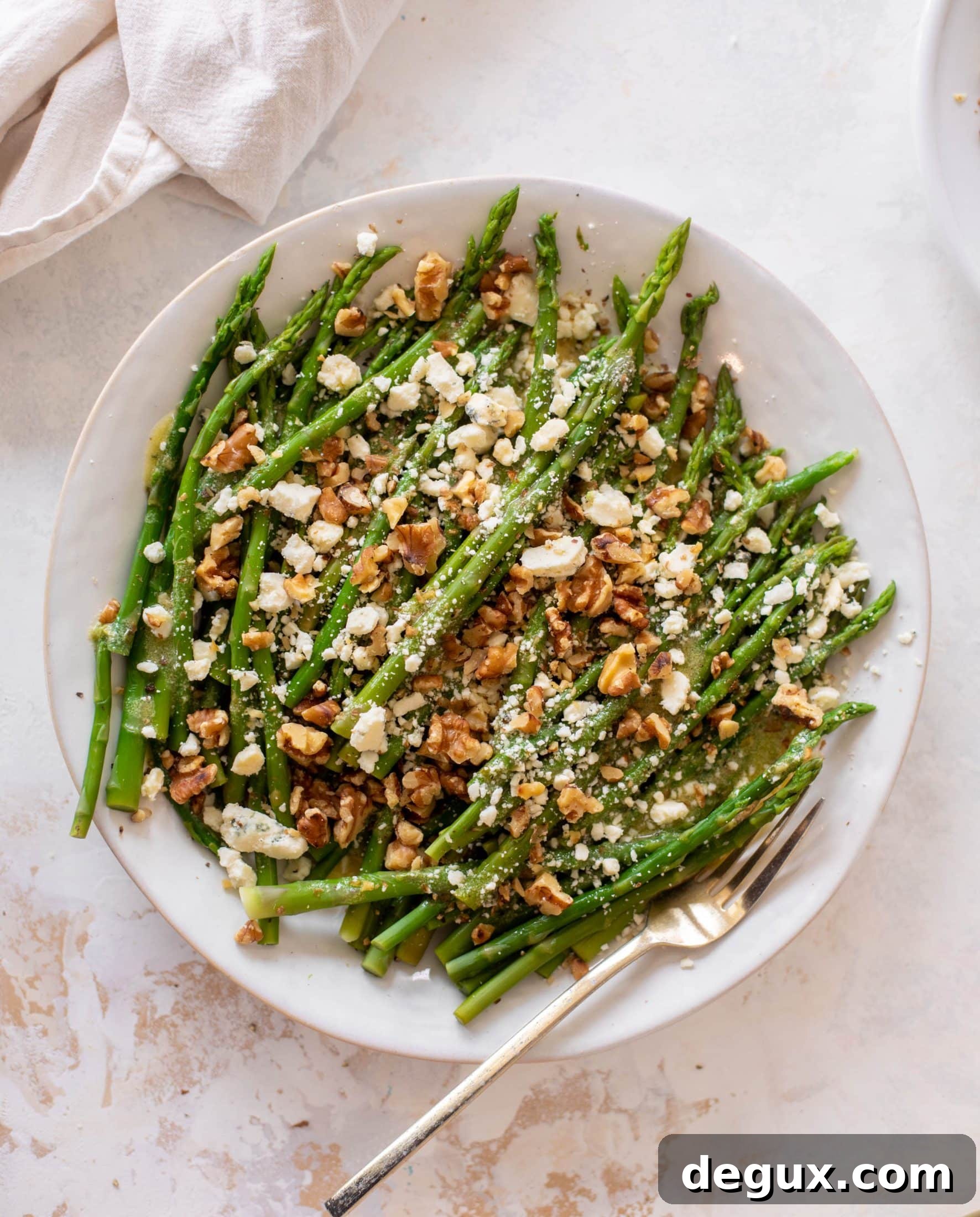 Crisp Chilled Asparagus Crunch Salad Recipe 9 chilled asparagus crunch salad