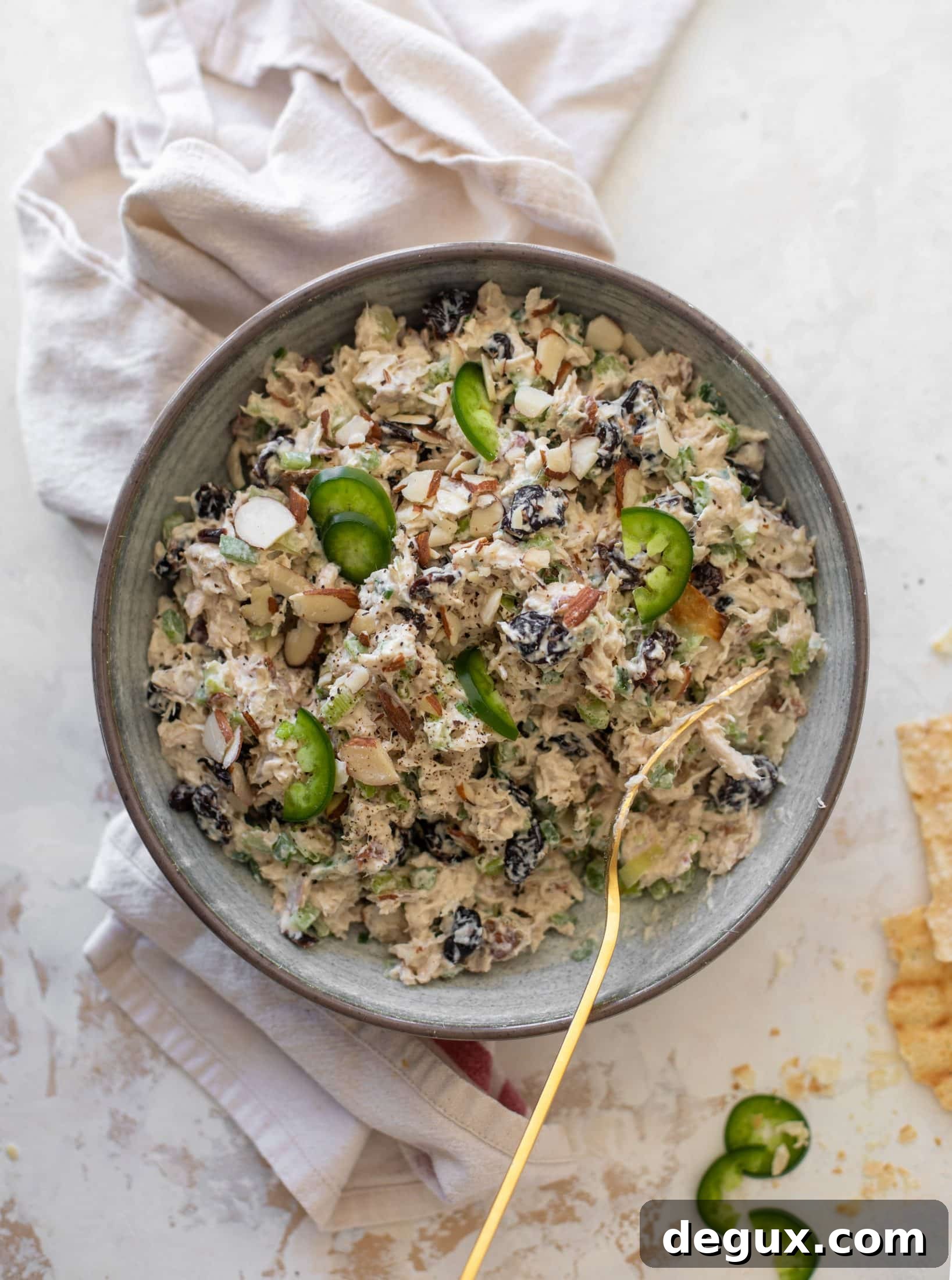 cherry jalapeno chicken salad