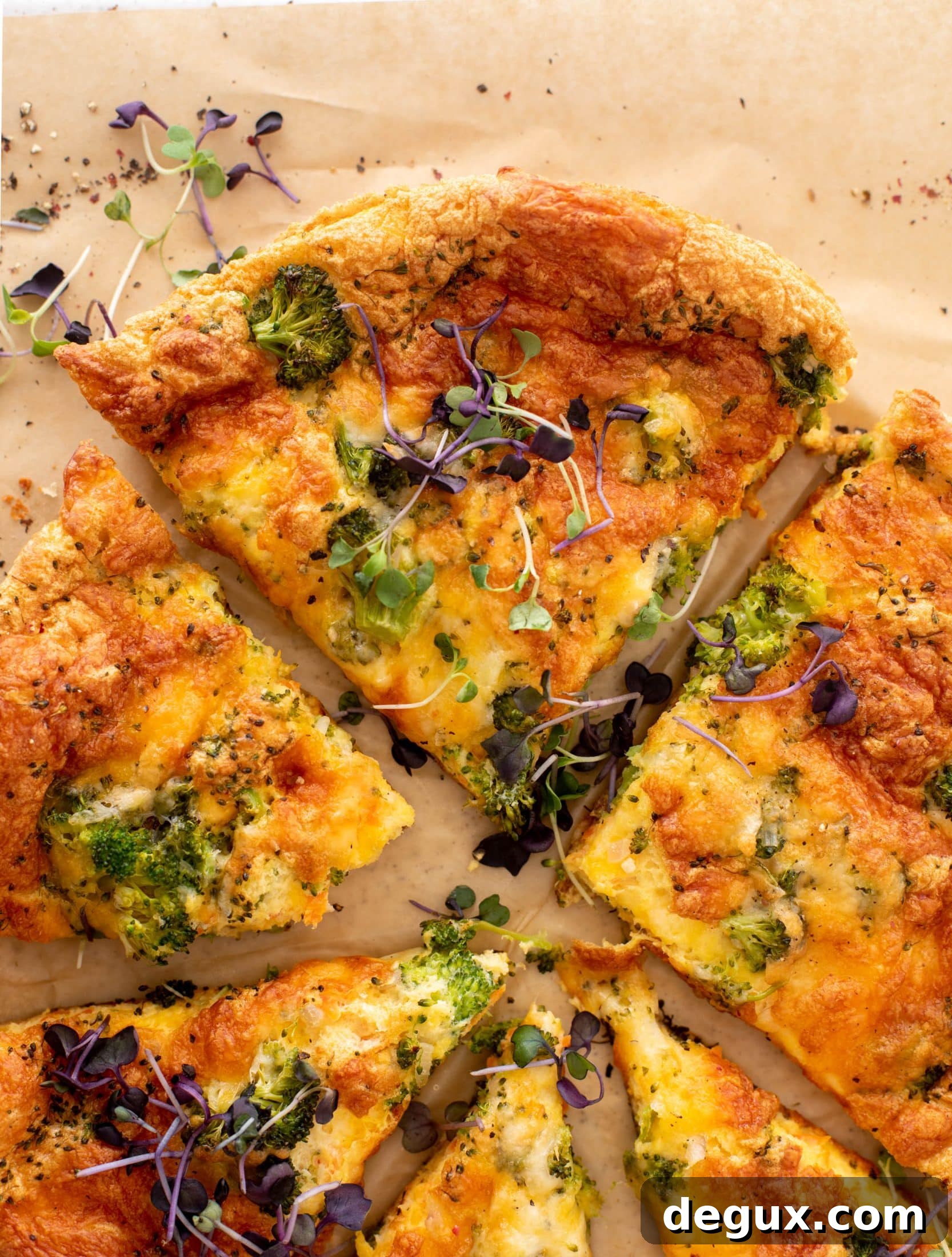 Broccoli and Cheddar Frittata Soufflé Recipe 13 broccoli cheddar frittata souffle