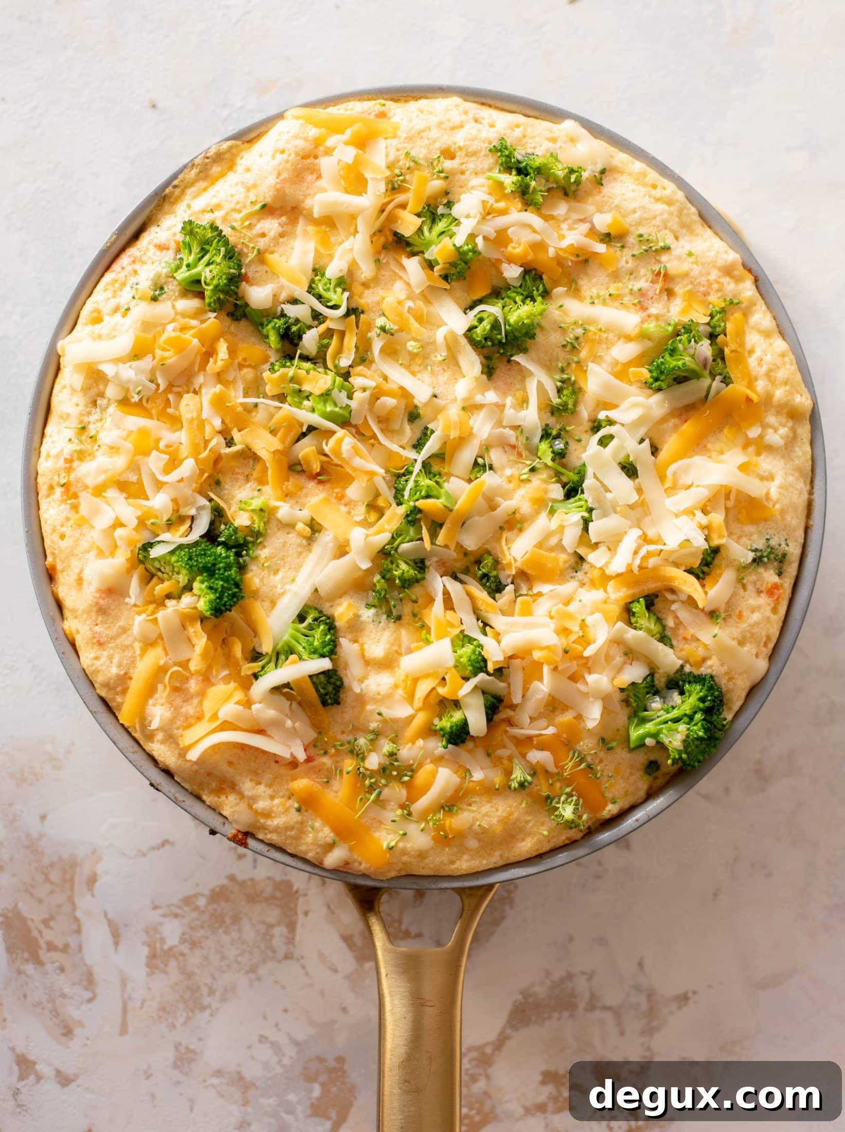 Broccoli and Cheddar Frittata Soufflé Recipe 5 broccoli cheddar frittata souffle