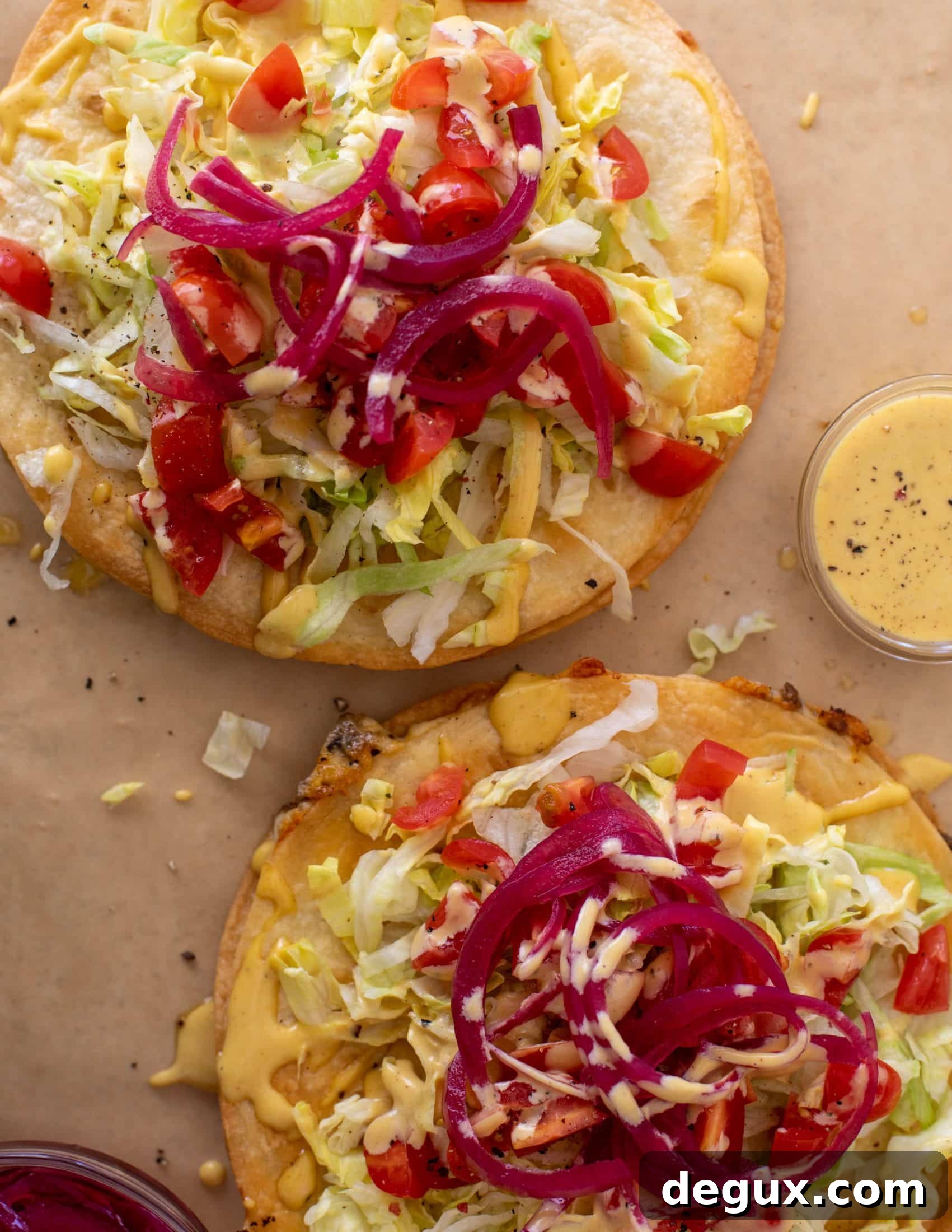 crispy baked cheeseburger quesadillas