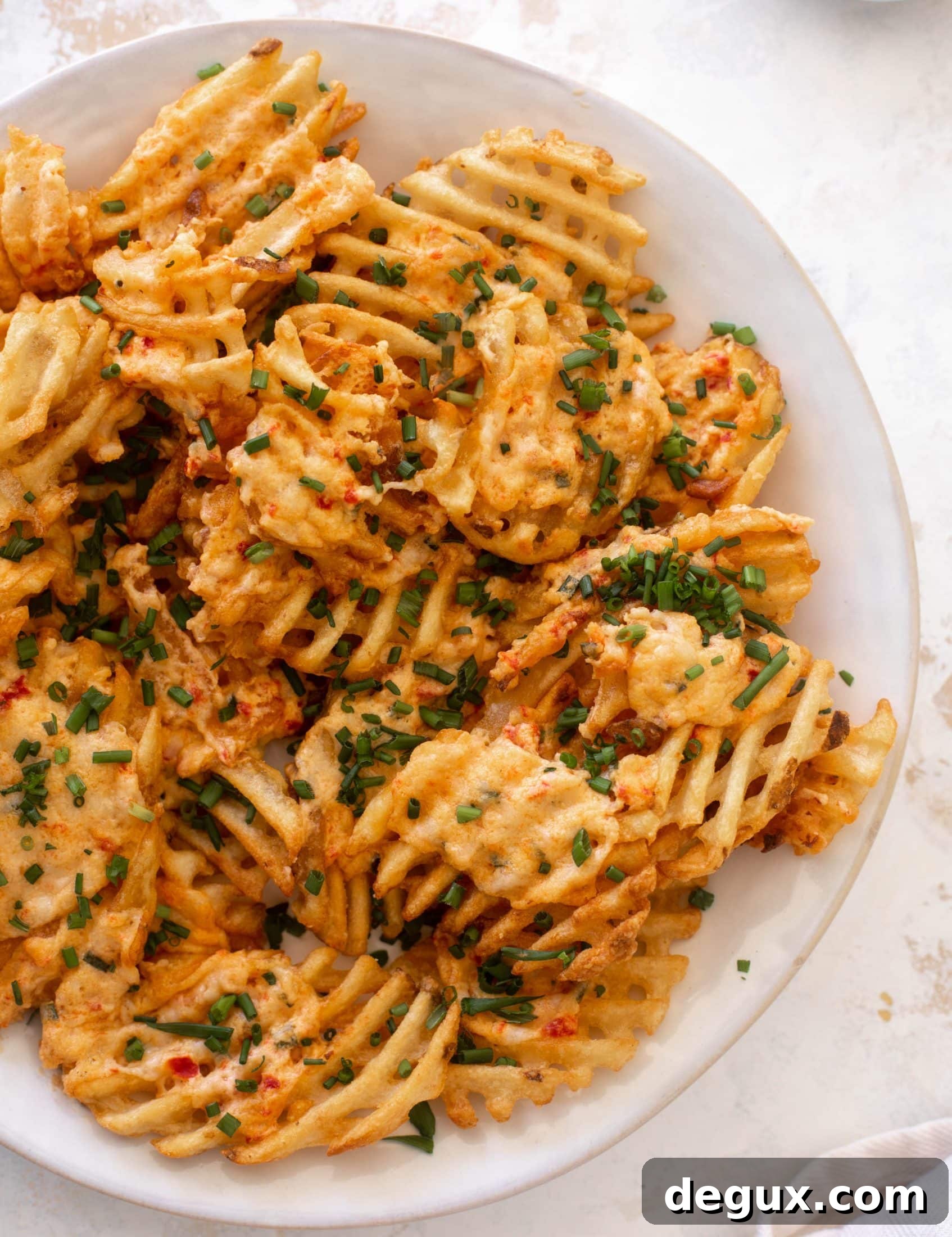 Crispy Pimento Cheese Fries with Spicy Ranch Dip 2 pimento cheese fries