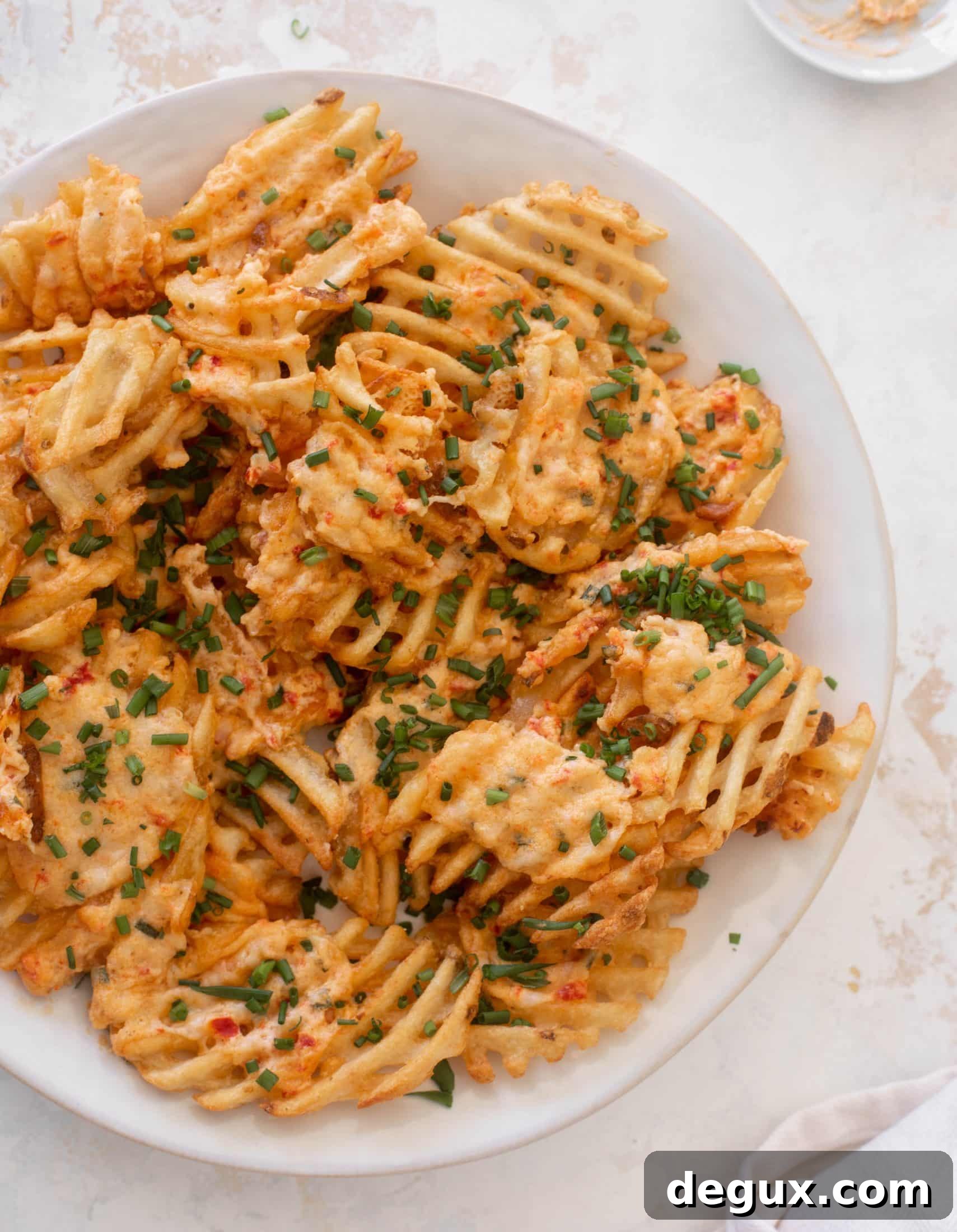 Crispy Pimento Cheese Fries with Spicy Aioli Dip 12 pimento cheese fries