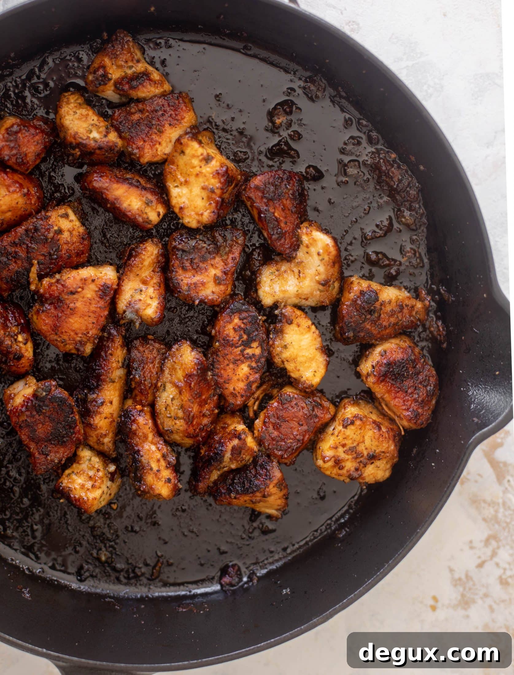 crispy lemon chicken bites and spaghetti
