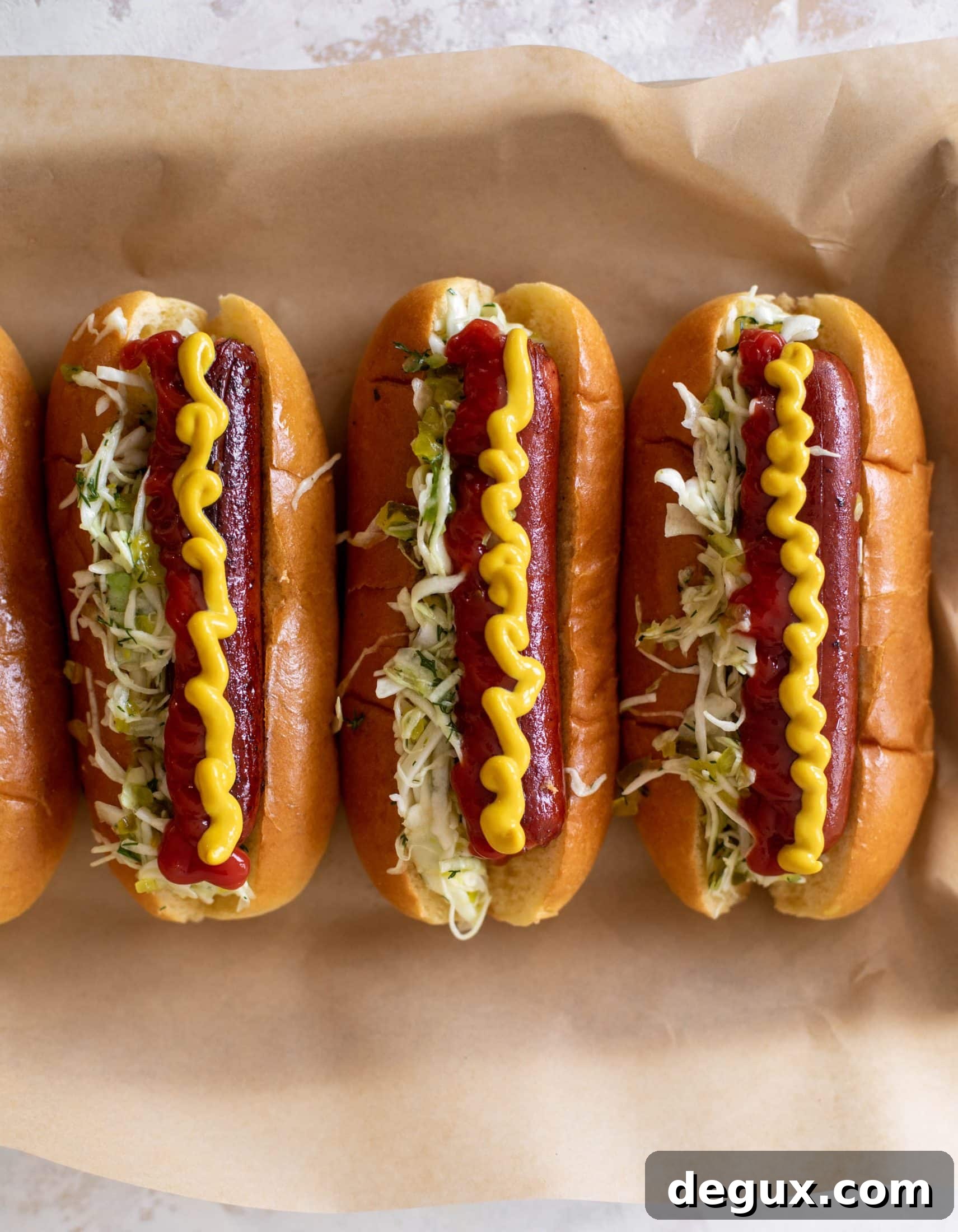 pickle slaw for hot dogs and burgers