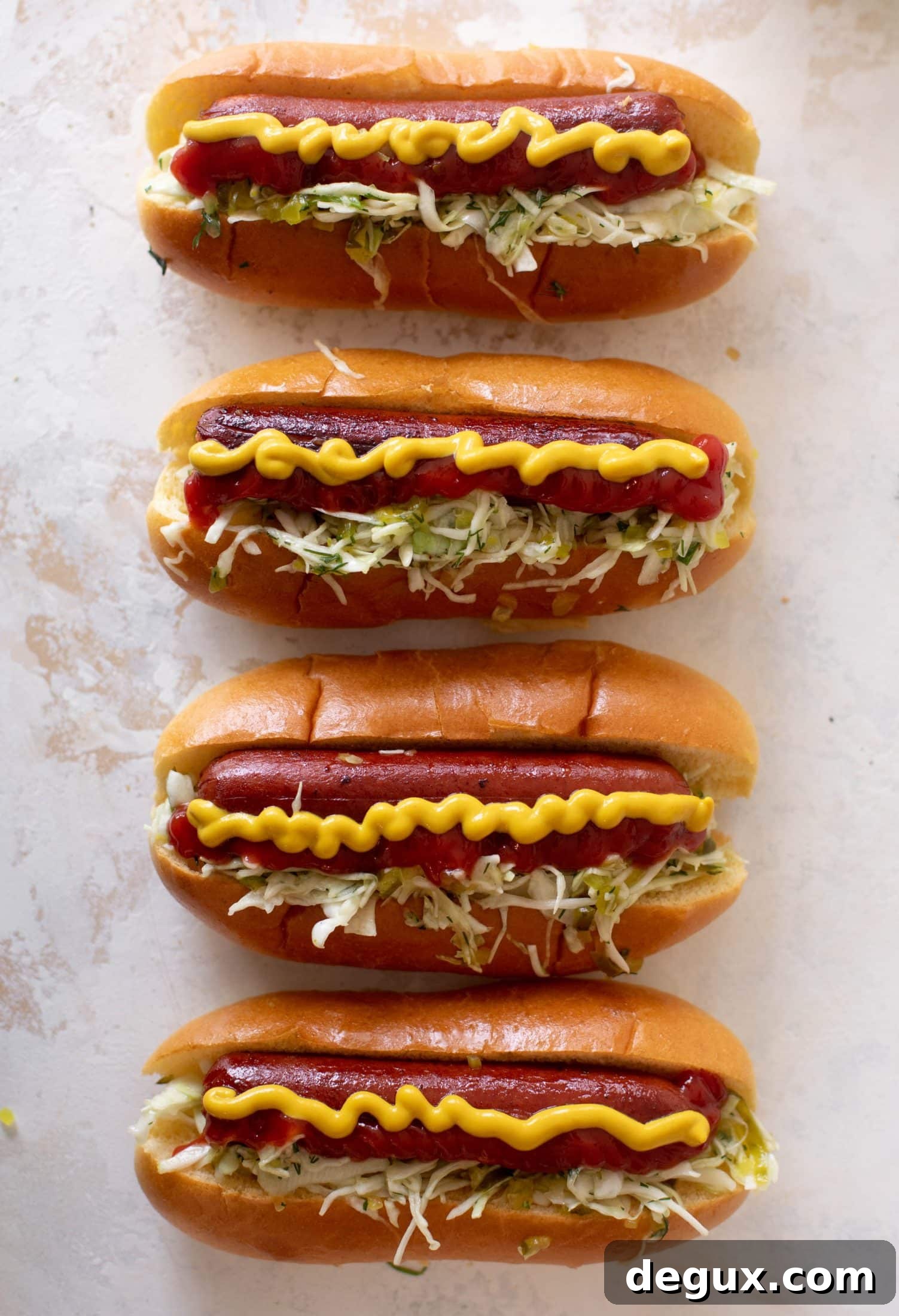 pickle slaw for hot dogs and burgers