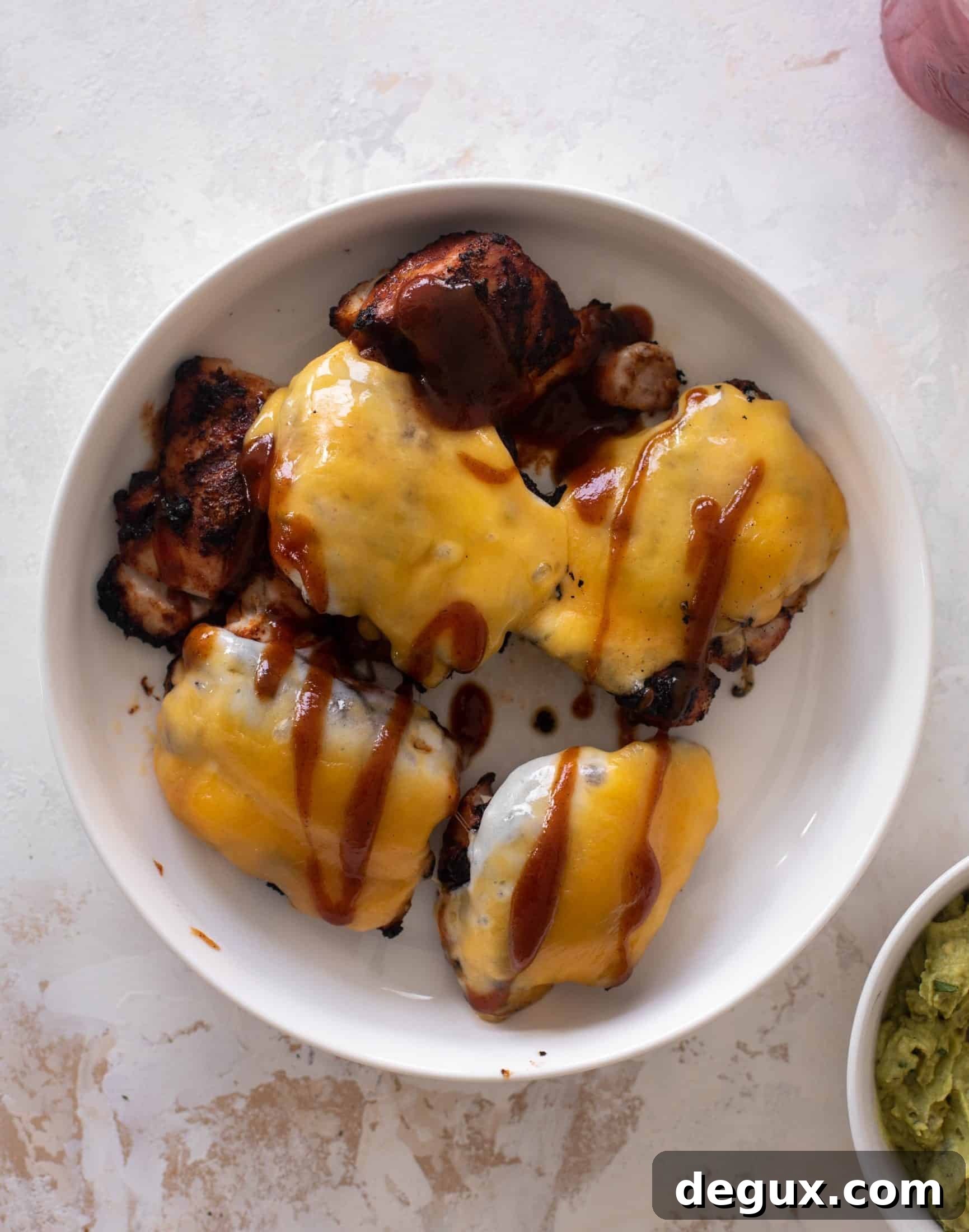 Grilled BBQ Chicken & Guacamole Sandwich Recipe 3 grilled BBQ chicken sandwiches