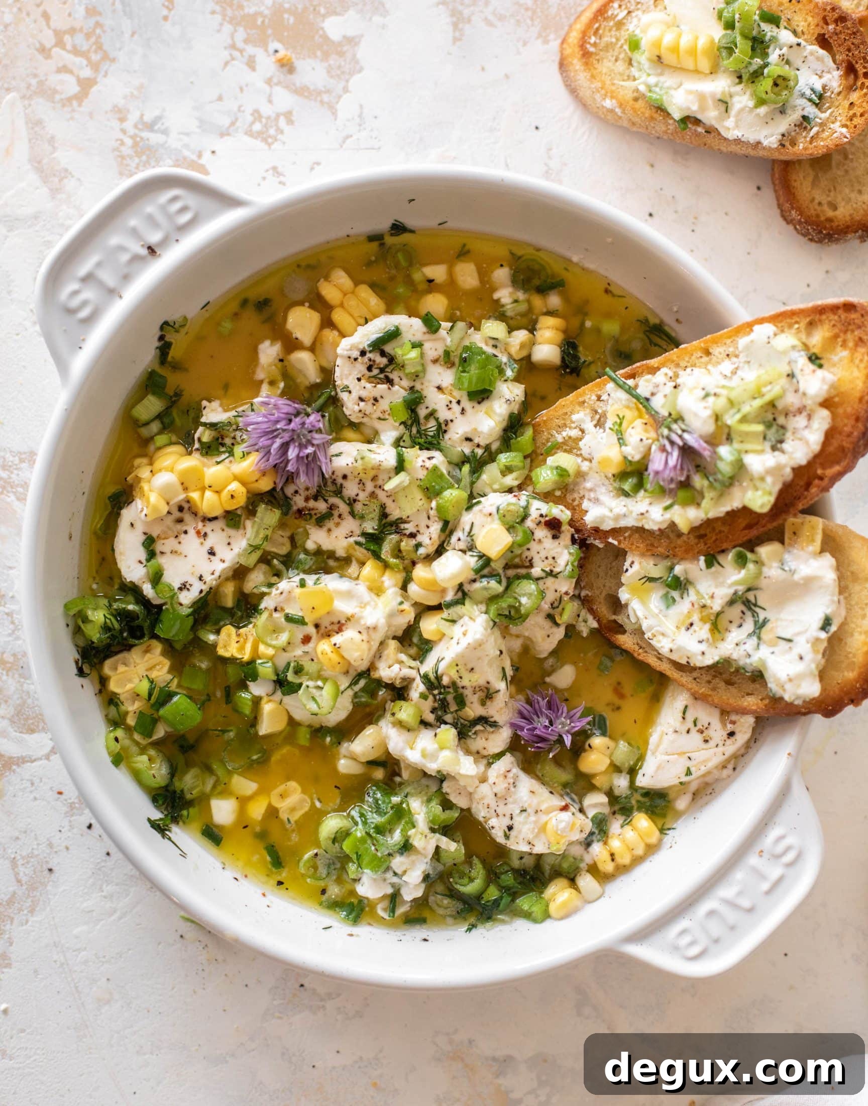summer marinated goat cheese