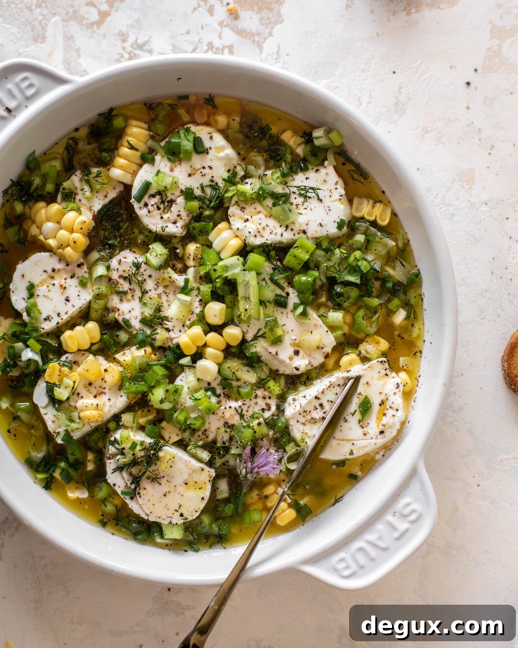 summer marinated goat cheese