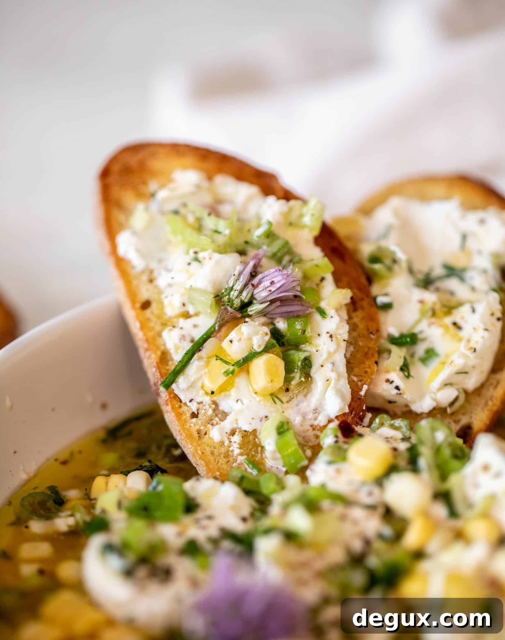 summer marinated goat cheese