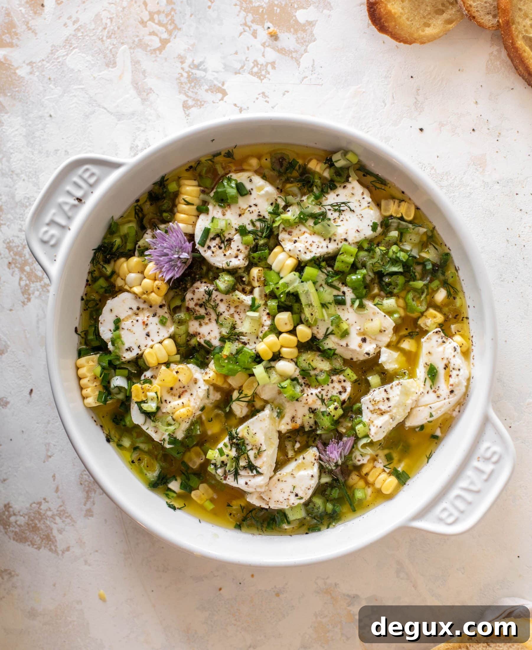 summer marinated goat cheese