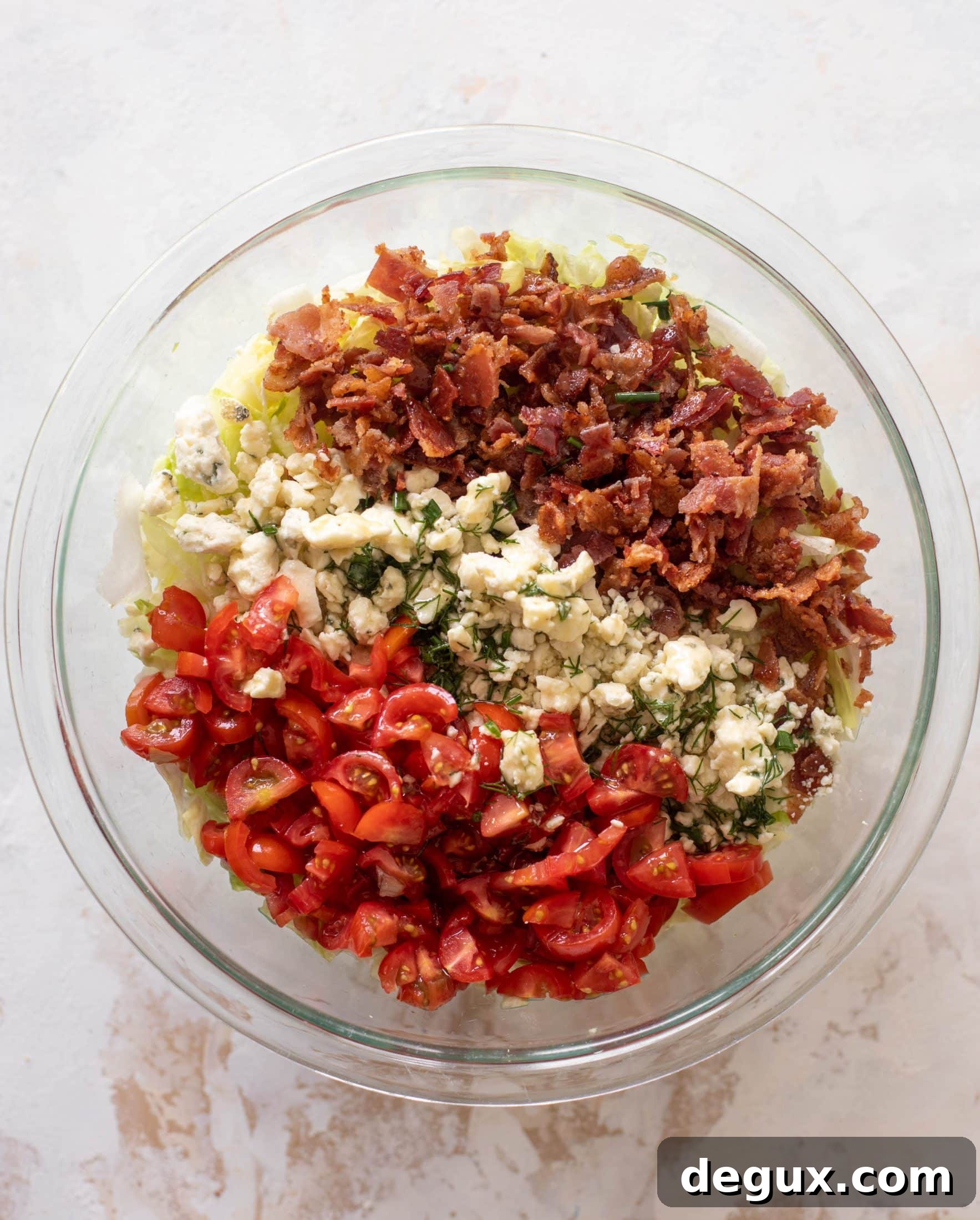 chopped wedge salad