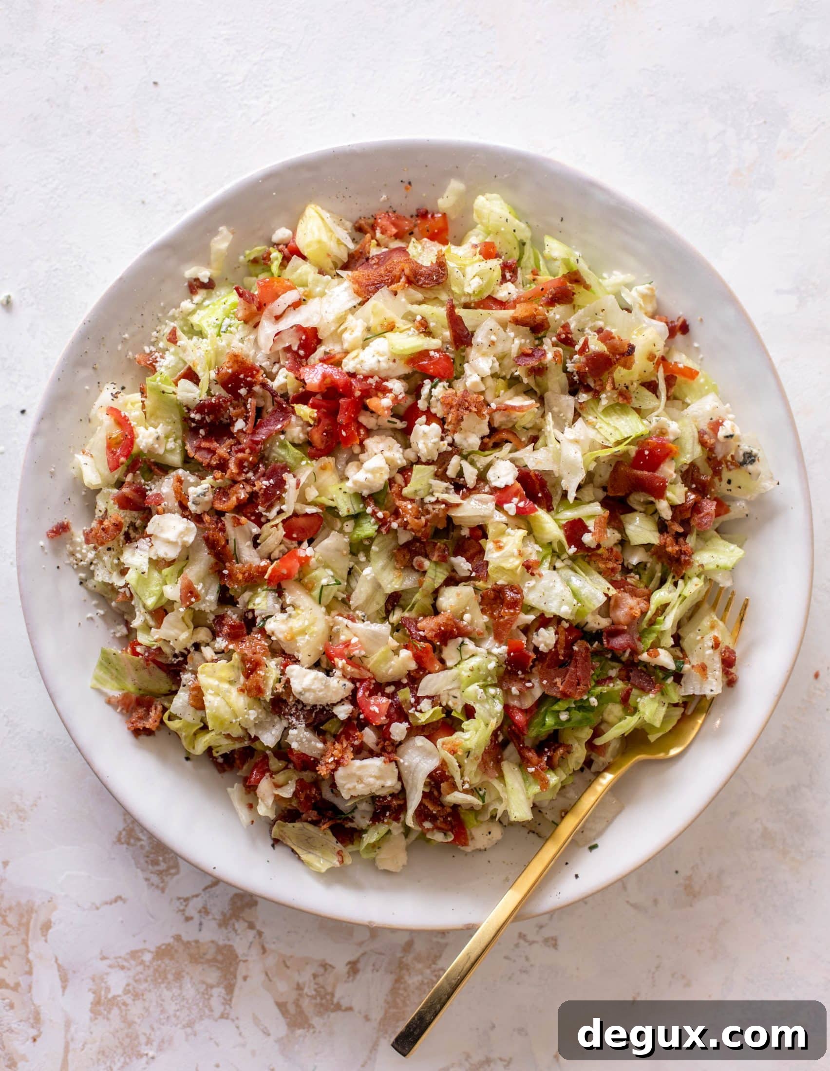 chopped wedge salad