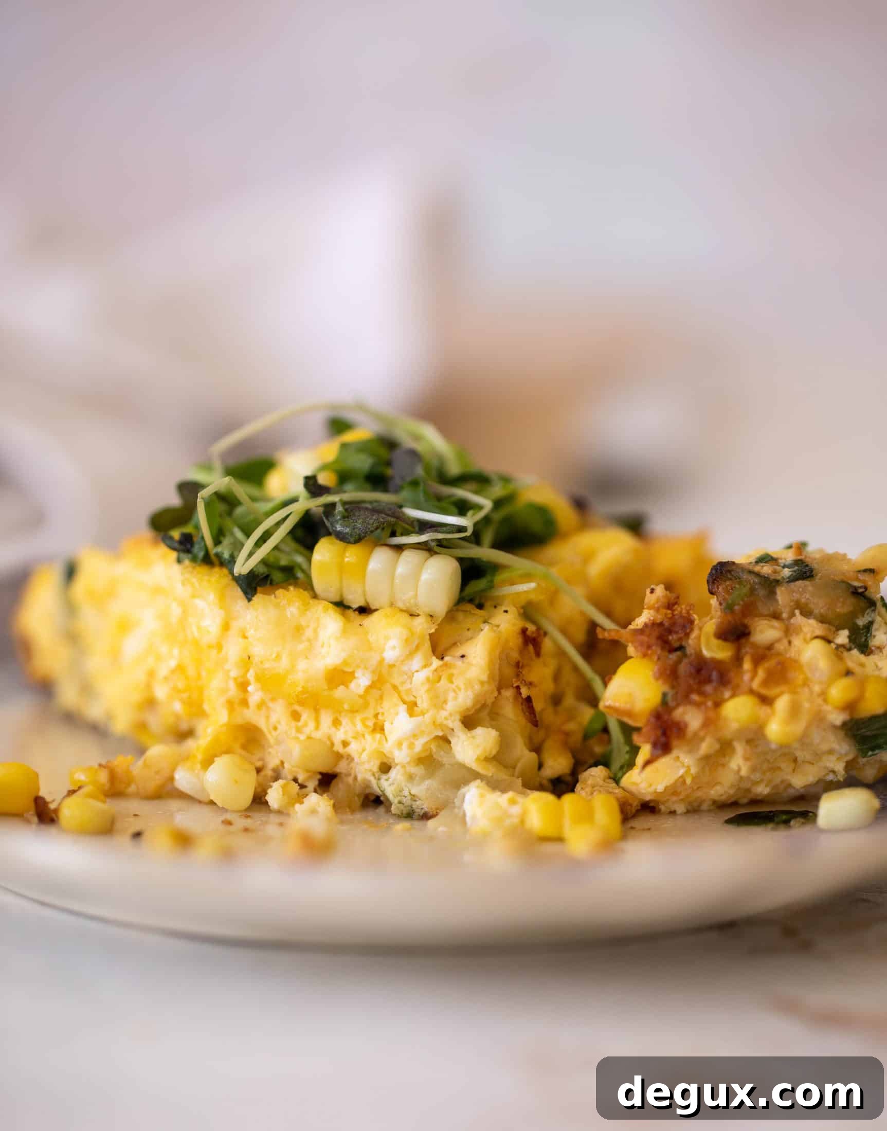 zucchini corn frittata