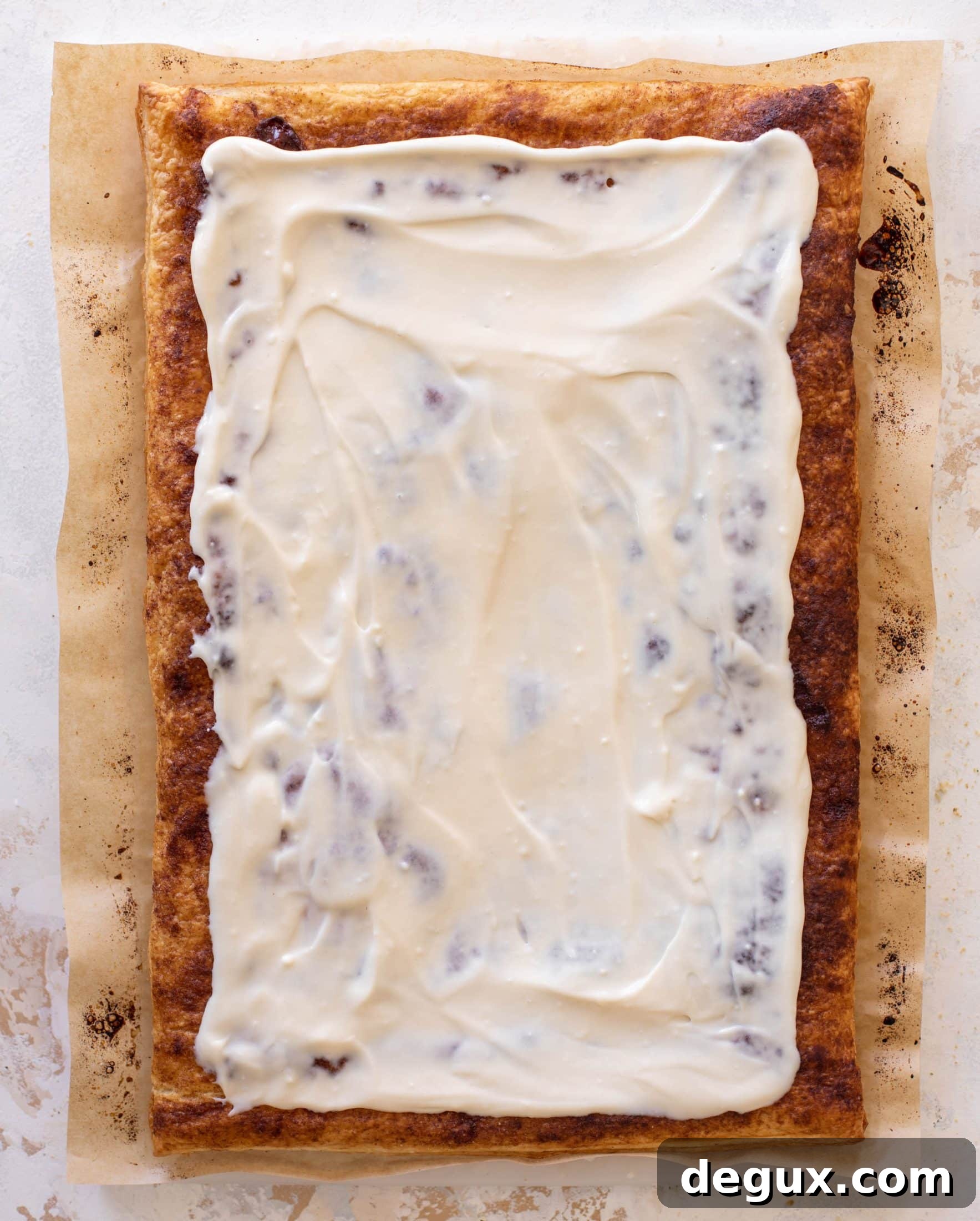 Puff Pastry Fruit Pizza with Cream Cheese Glaze 5 puff pastry fruit pizza