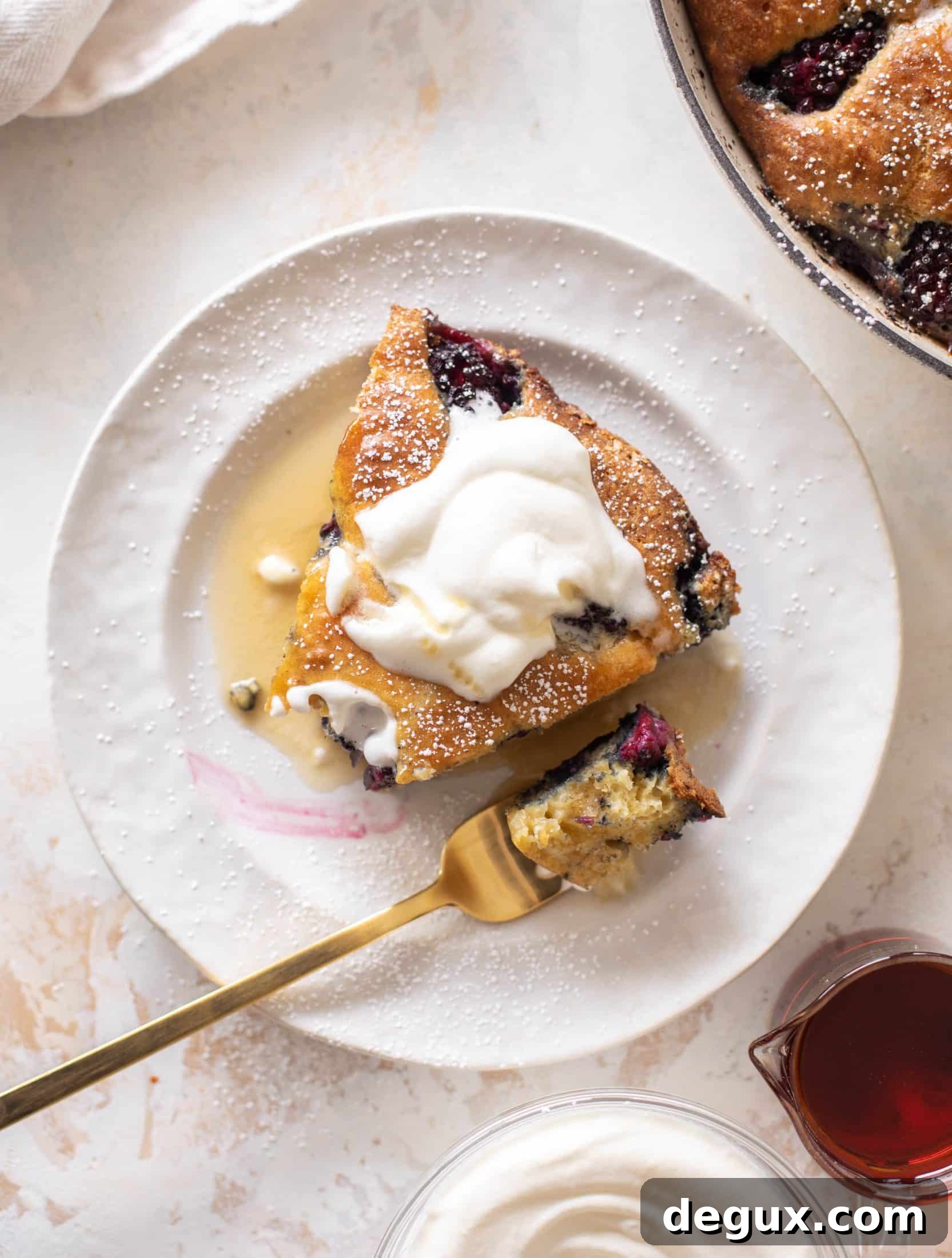 blackberry skillet pancake
