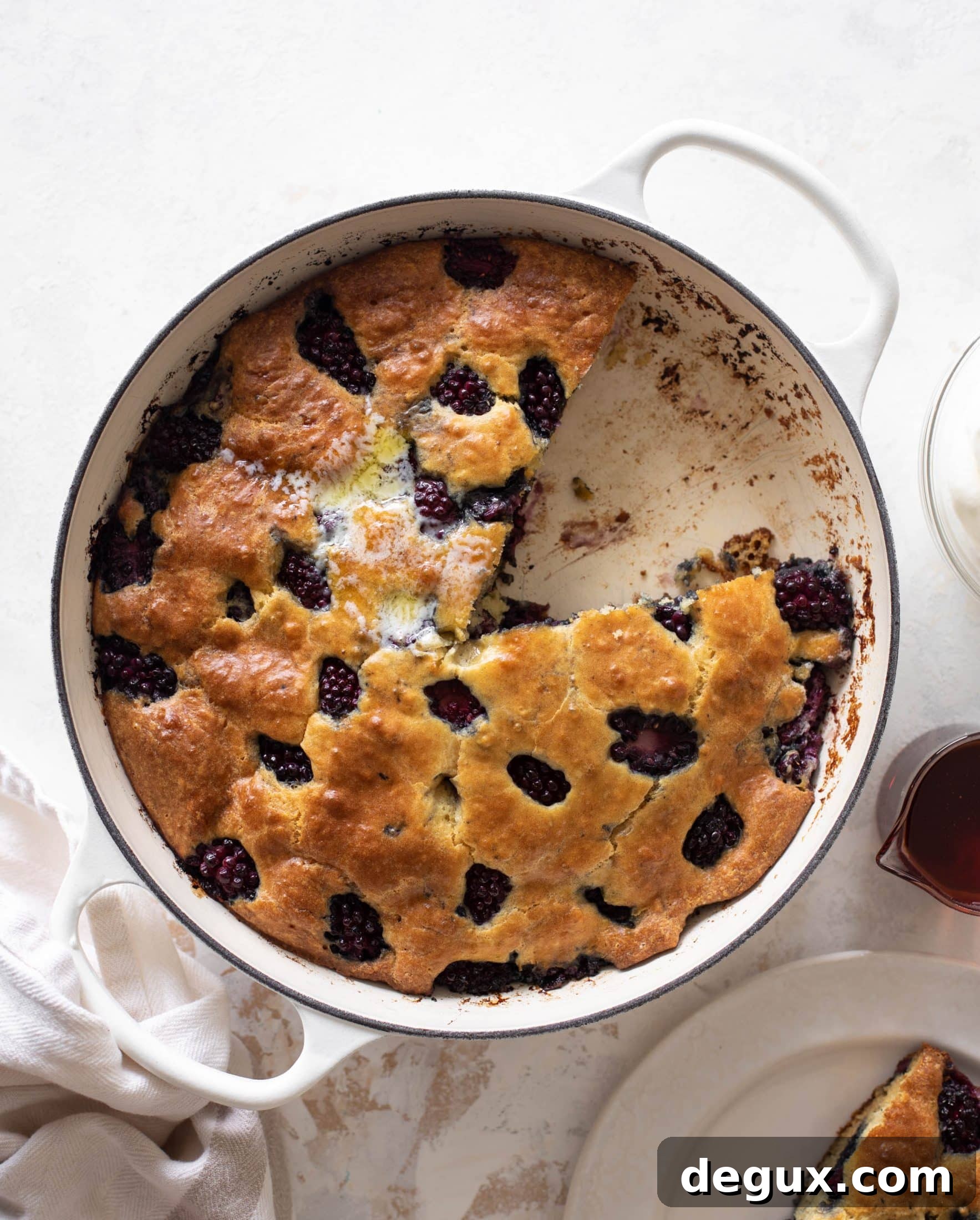 blackberry skillet pancake